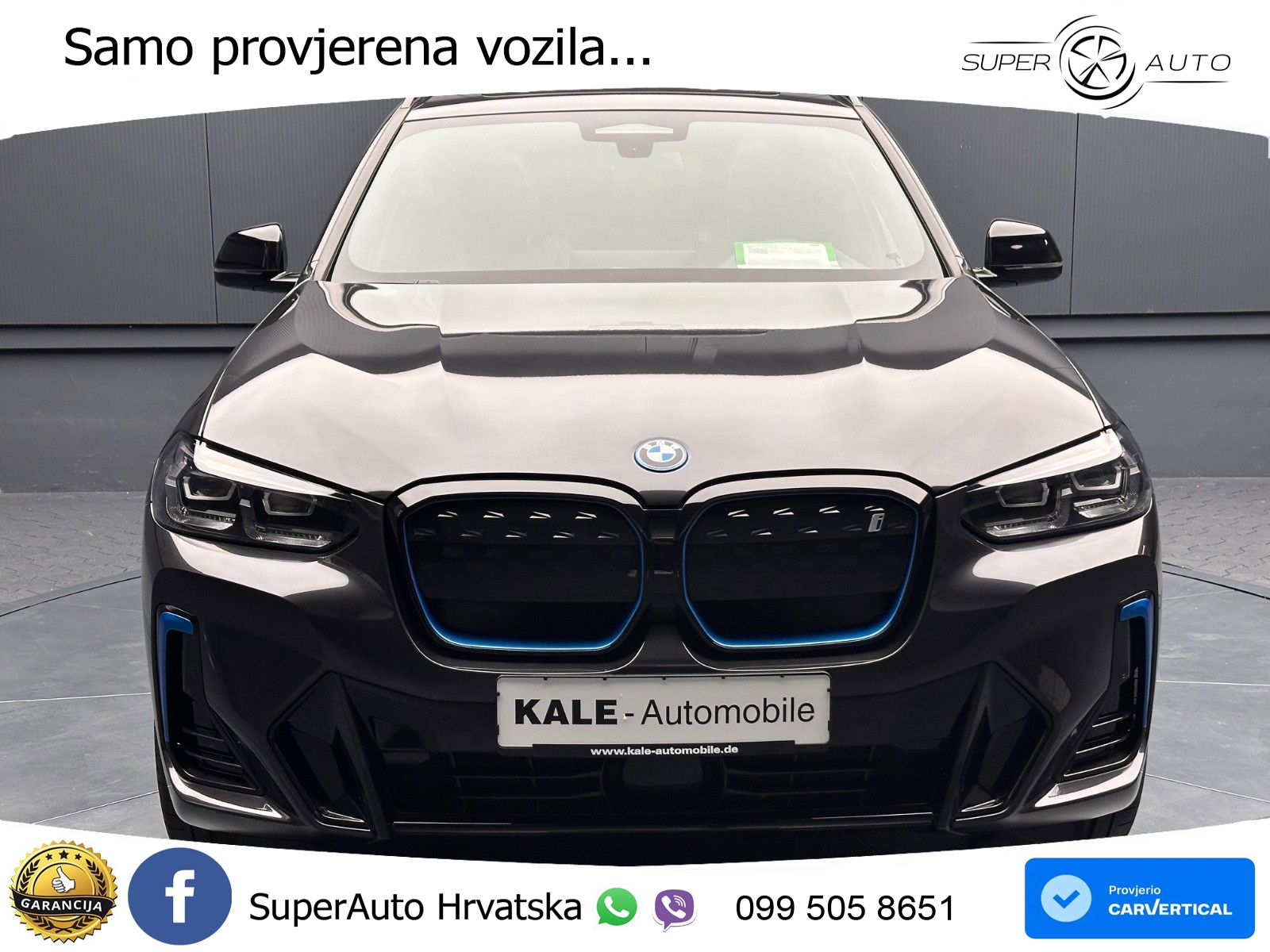 BMW iX3 80 kWh (286 KS)