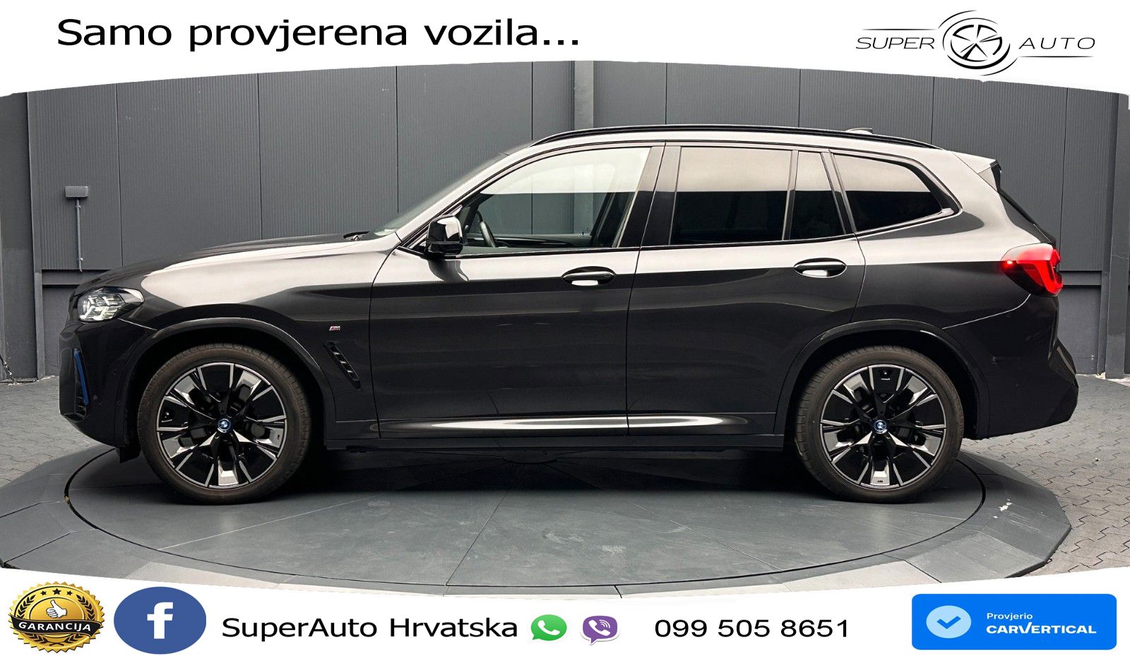BMW iX3 80 kWh (286 KS)