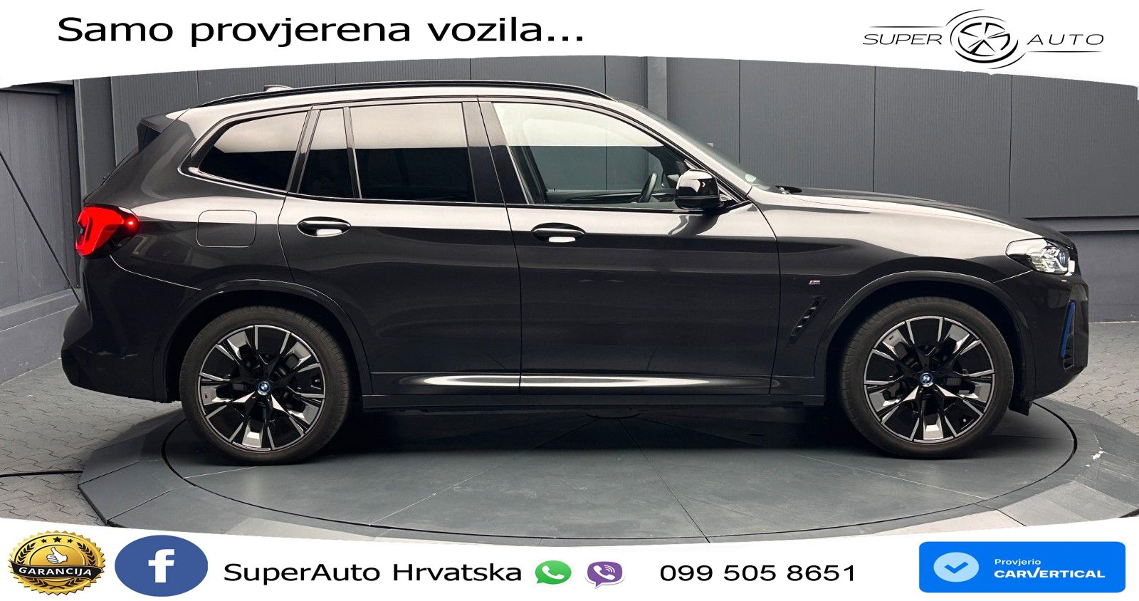 BMW iX3 80 kWh (286 KS)