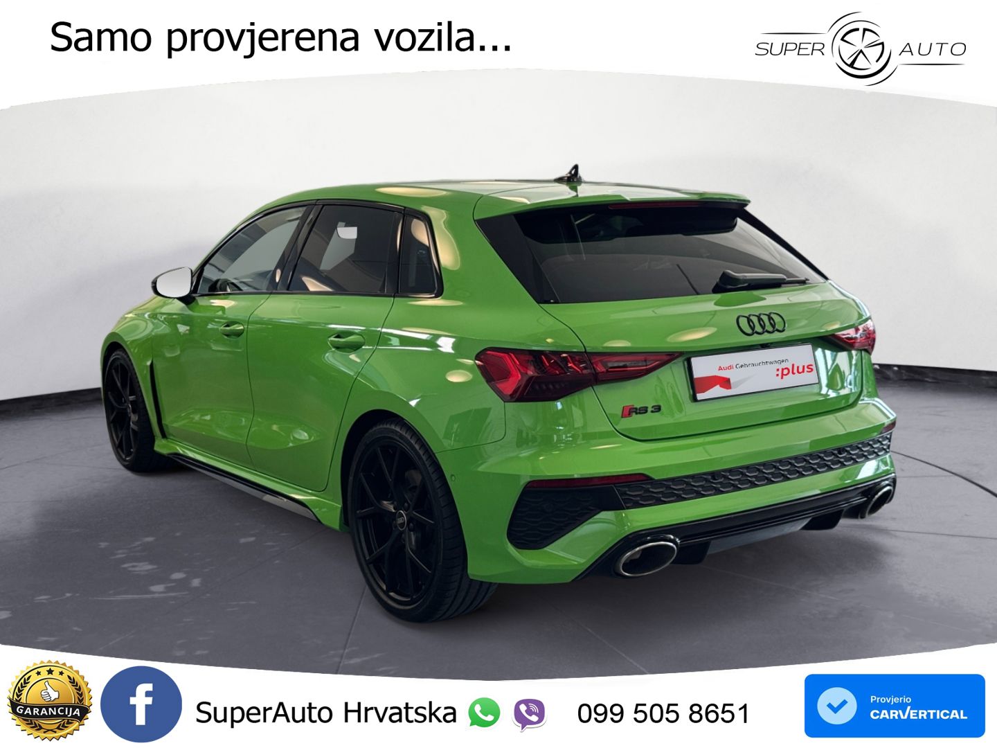 Audi RS3 Sedan 2.5 TFSI (400 KS) quattro S tronic LED+GR SJED+ACC