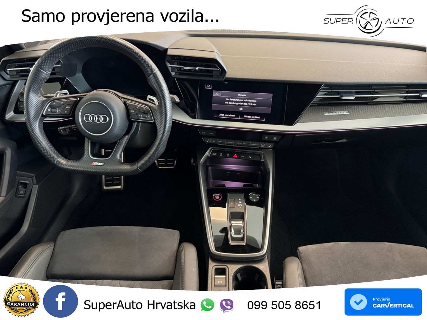 Audi RS3 Sedan 2.5 TFSI (400 KS) quattro S tronic LED+GR SJED+ACC