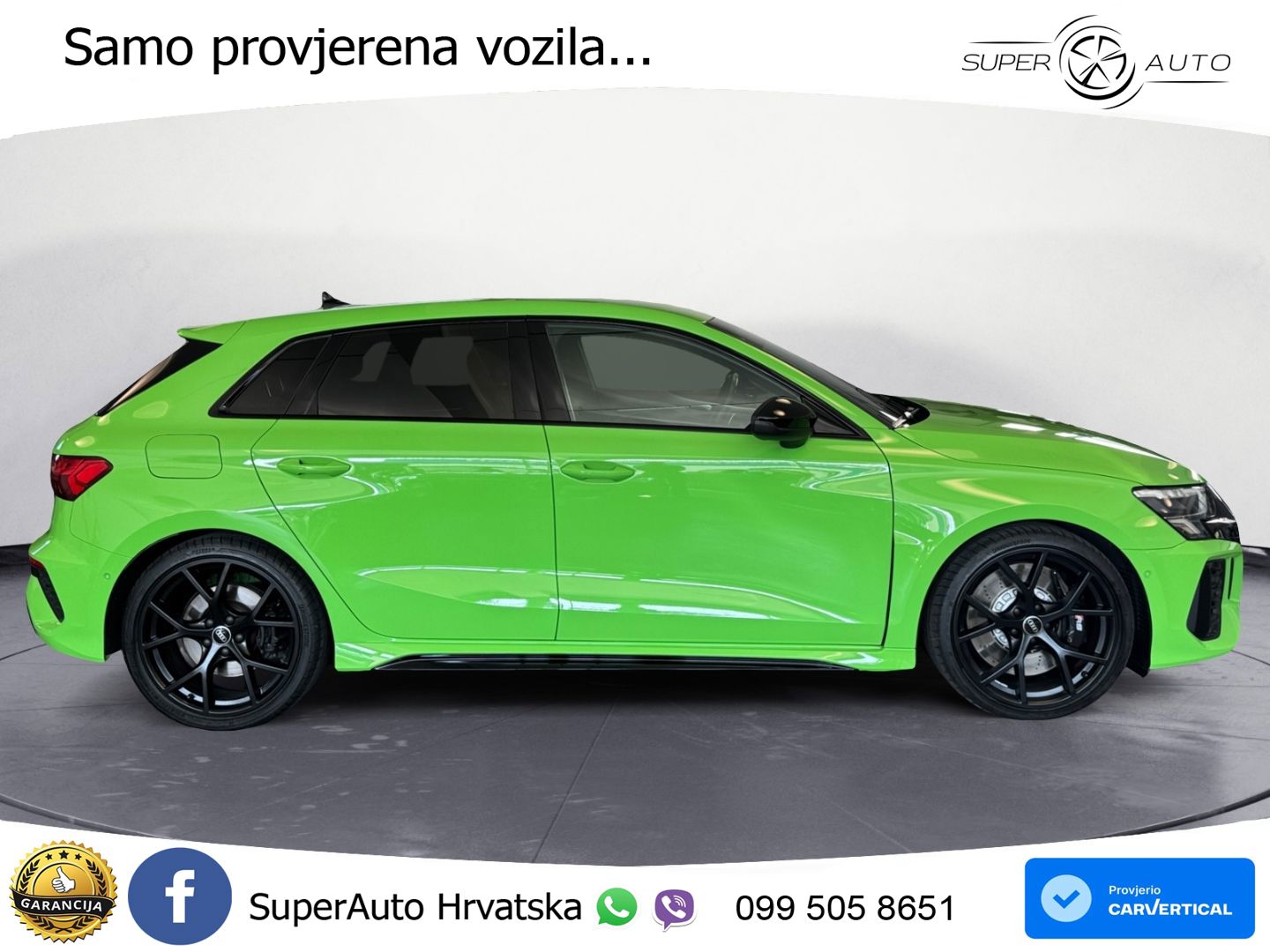 Audi RS3 Sedan 2.5 TFSI (400 KS) quattro S tronic LED+GR SJED+ACC