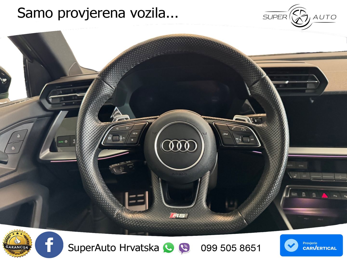 Audi RS3 Sedan 2.5 TFSI (400 KS) quattro S tronic LED+GR SJED+ACC