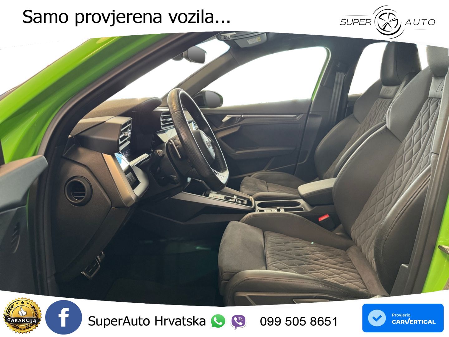 Audi RS3 Sedan 2.5 TFSI (400 KS) quattro S tronic LED+GR SJED+ACC
