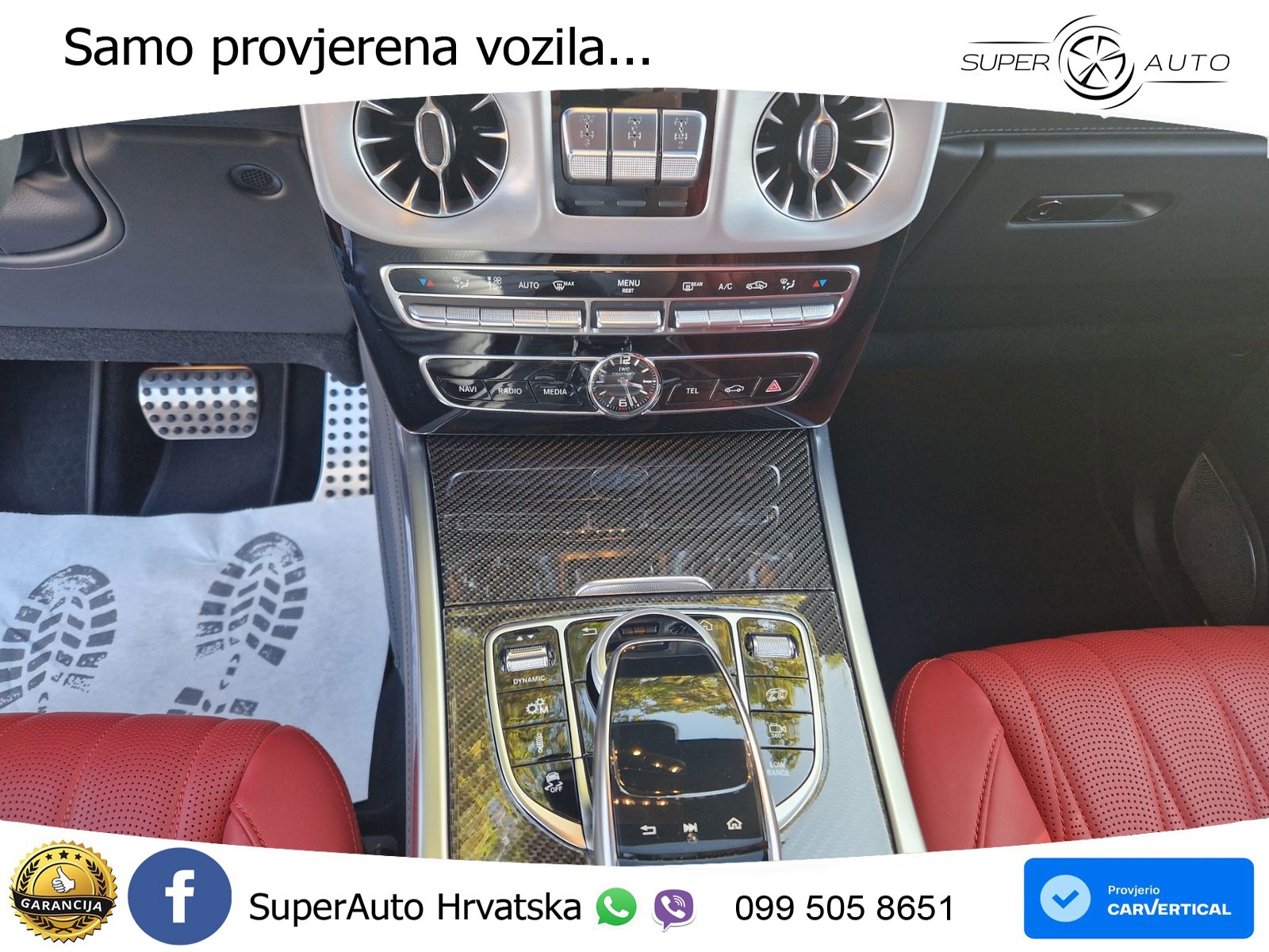 Mercedes AMG G 63 Long V8 (585 KS) 4MATIC 9G-TRONIC AMG SPEEDSHIFT PLUS LED+GR SJED+ACC