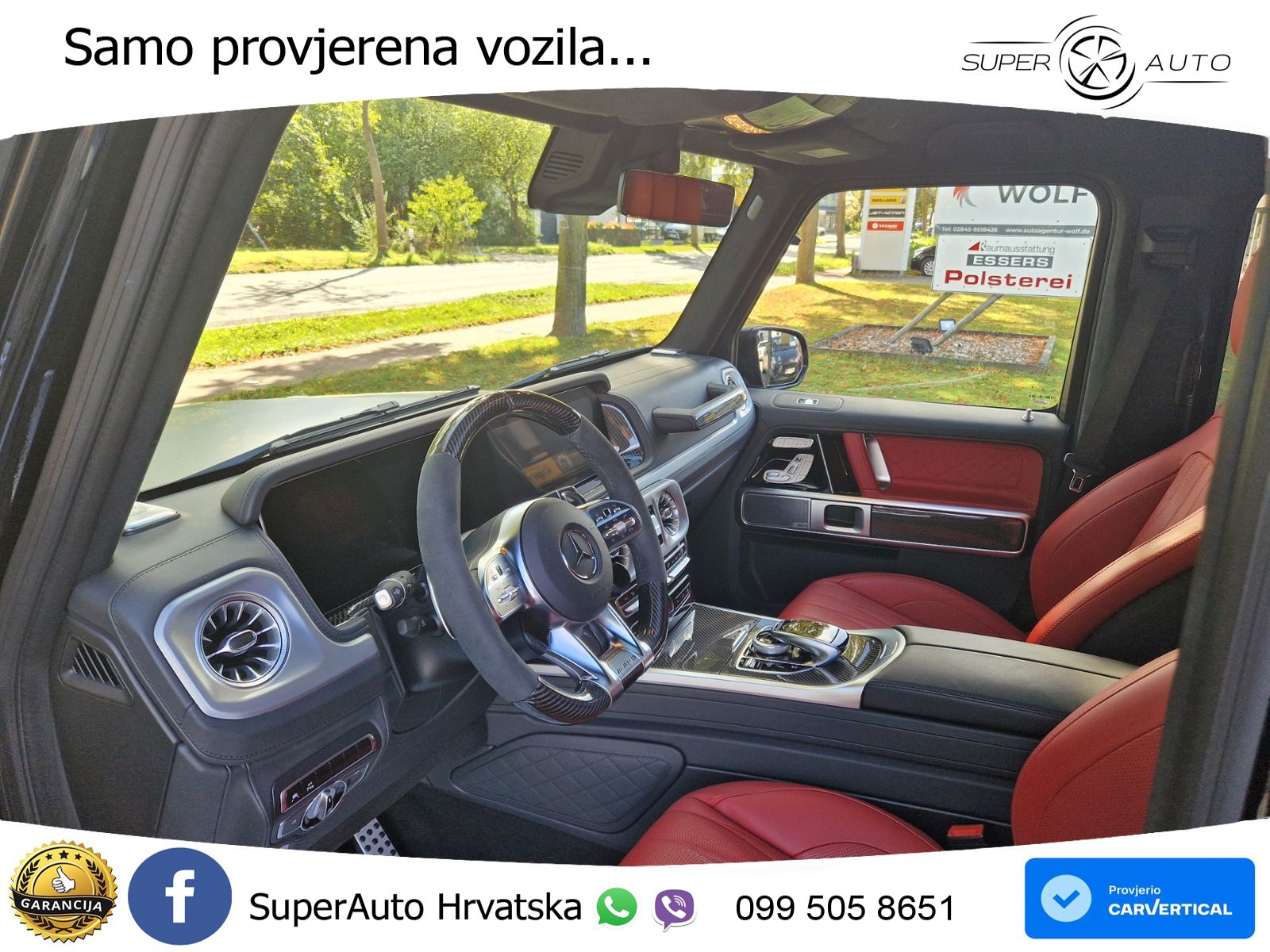 Mercedes AMG G 63 Long V8 (585 KS) 4MATIC 9G-TRONIC AMG SPEEDSHIFT PLUS LED+GR SJED+ACC