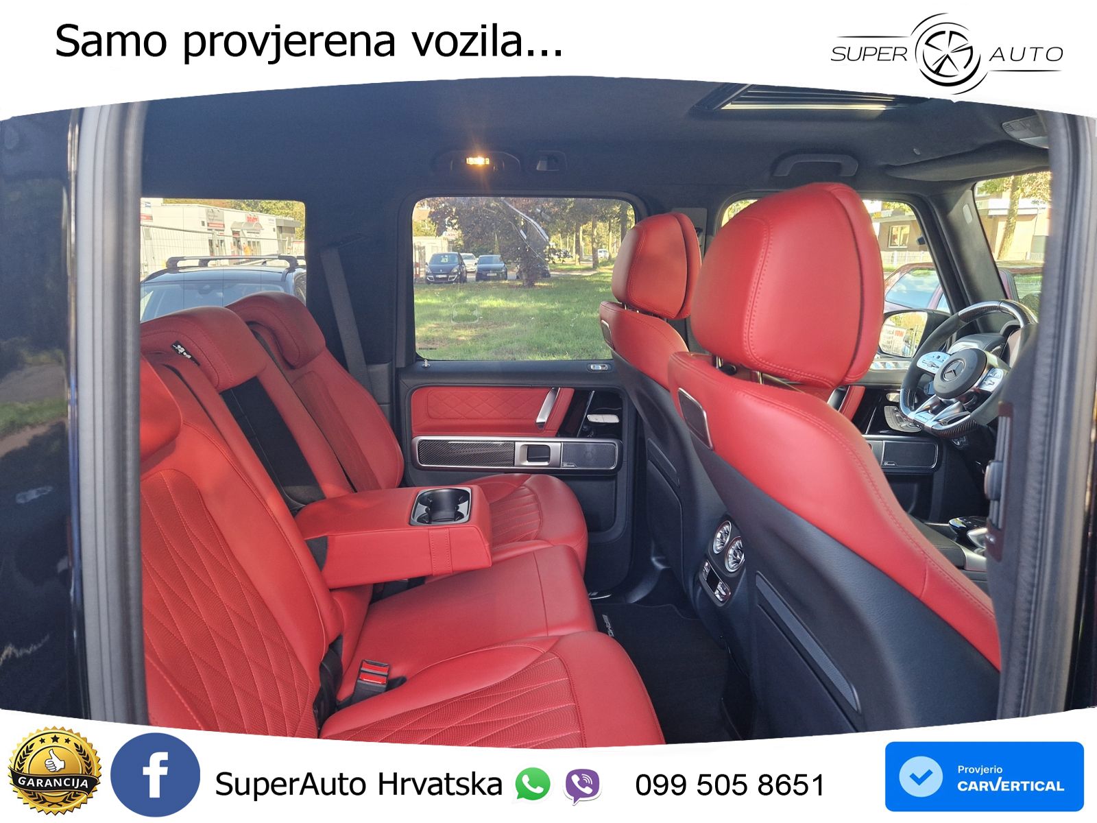 Mercedes AMG G 63 Long V8 (585 KS) 4MATIC 9G-TRONIC AMG SPEEDSHIFT PLUS LED+GR SJED+ACC