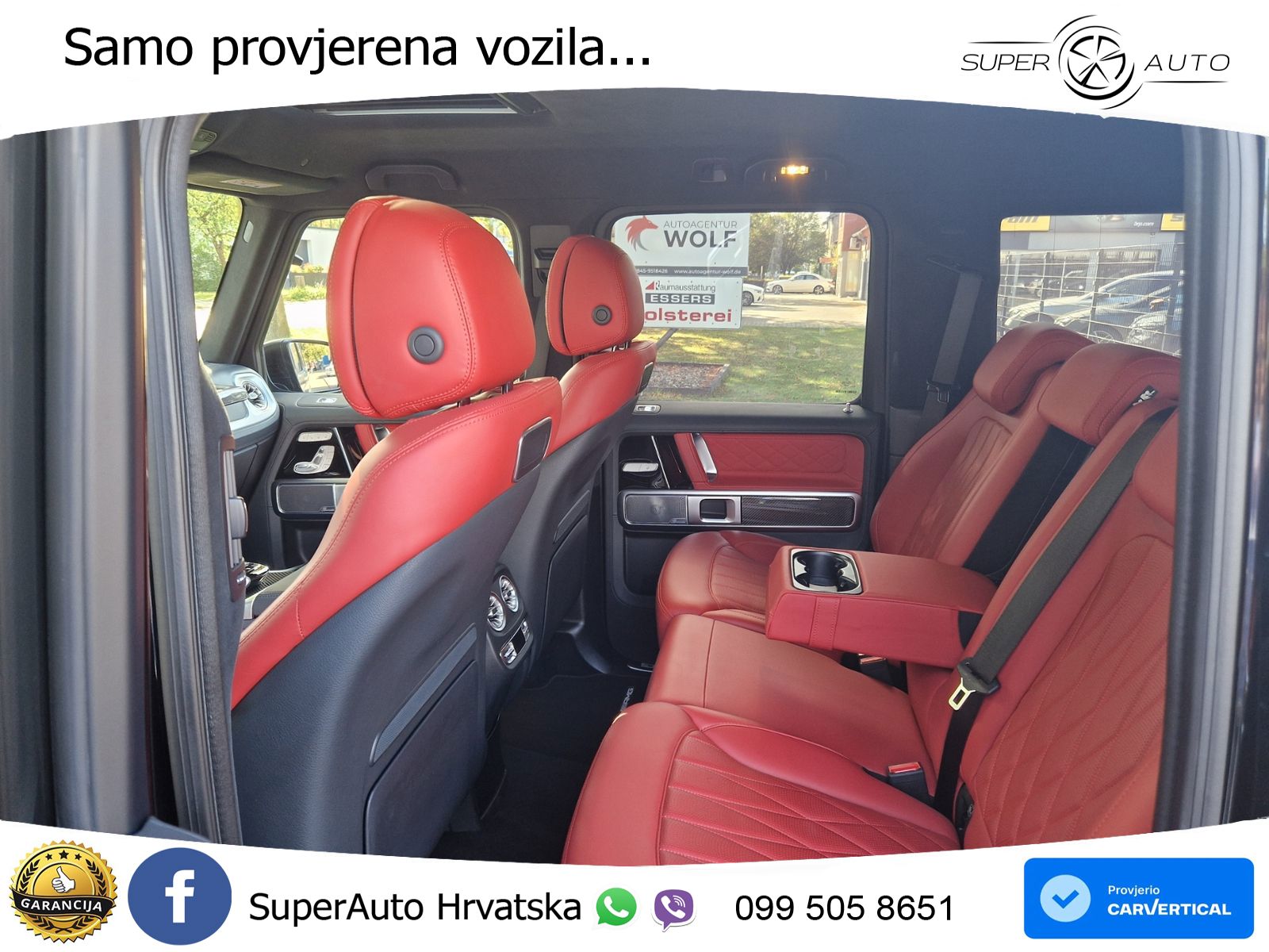 Mercedes AMG G 63 Long V8 (585 KS) 4MATIC 9G-TRONIC AMG SPEEDSHIFT PLUS LED+GR SJED+ACC