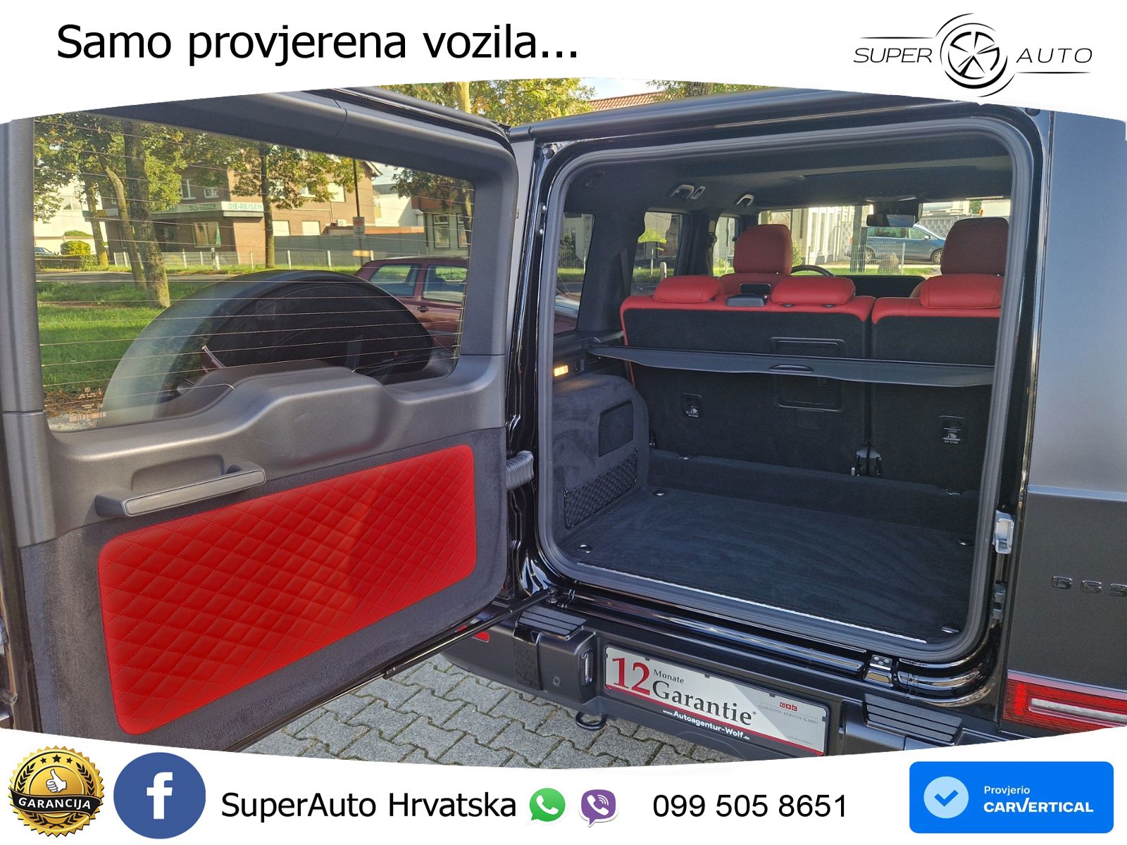 Mercedes AMG G 63 Long V8 (585 KS) 4MATIC 9G-TRONIC AMG SPEEDSHIFT PLUS LED+GR SJED+ACC