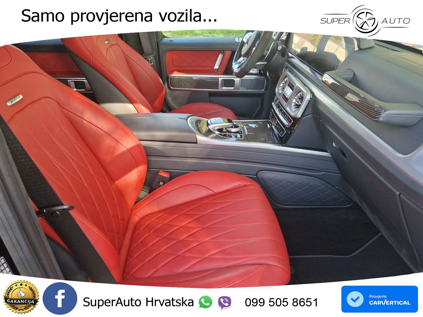 Mercedes AMG G 63 Long V8 (585 KS) 4MATIC 9G-TRONIC AMG SPEEDSHIFT PLUS LED+GR SJED+ACC