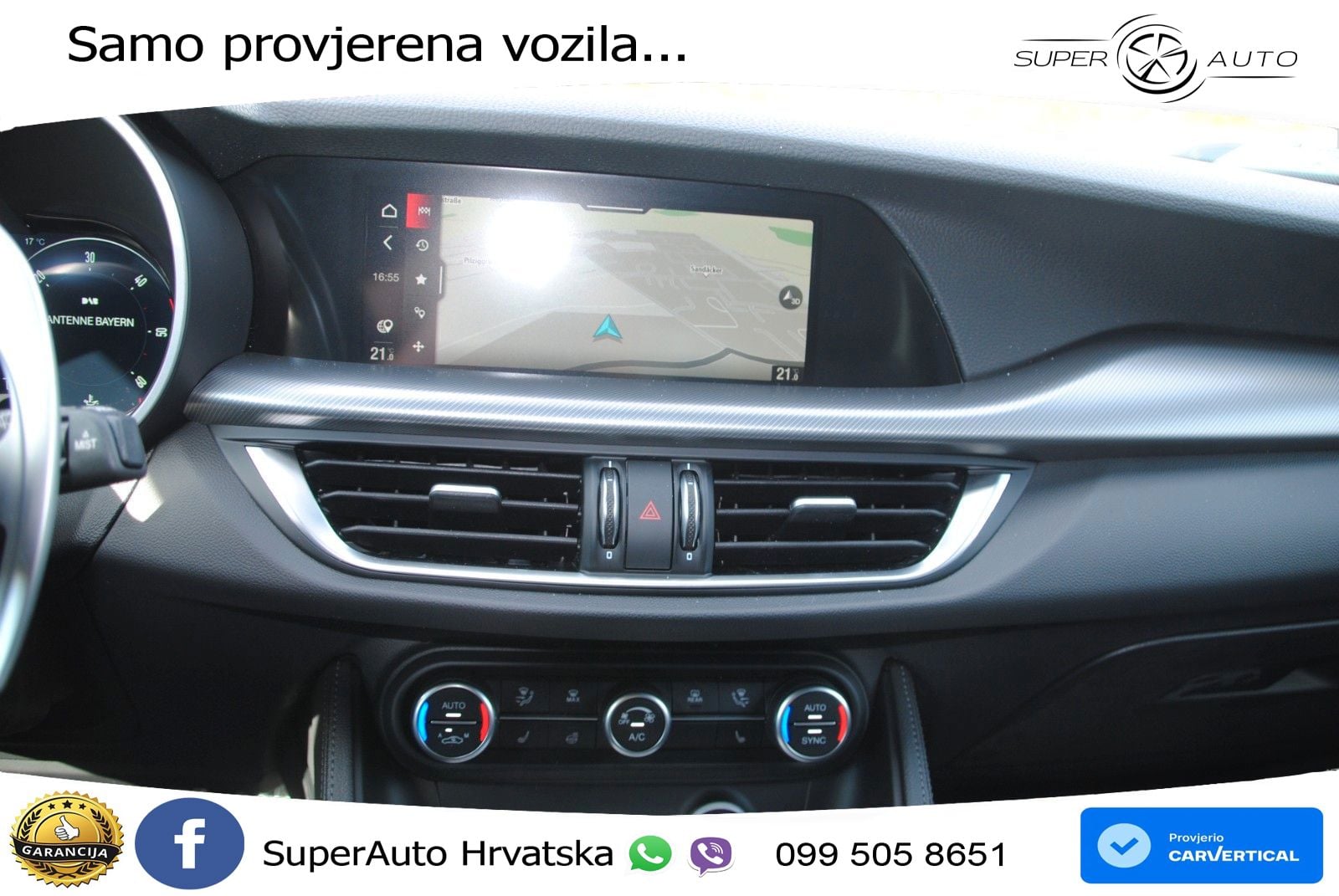Alfa Romeo Stelvio 2.2 MultiJet II (210 KS) Q4 Automatic LED+GR SJED+ACC