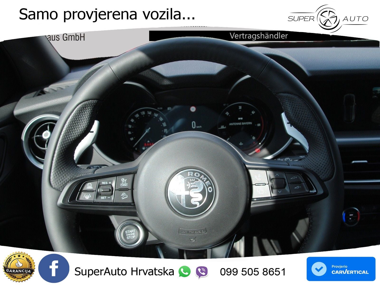 Alfa Romeo Stelvio 2.2 MultiJet II (210 KS) Q4 Automatic LED+GR SJED+ACC
