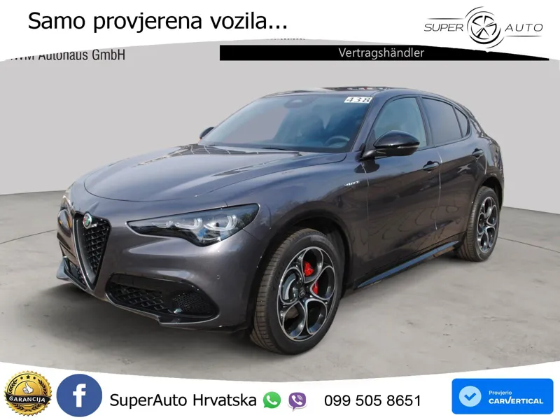 Alfa Romeo Stelvio 2.2 MultiJet II (210 KS) Q4 Automatic LED+GR SJED+ACC
