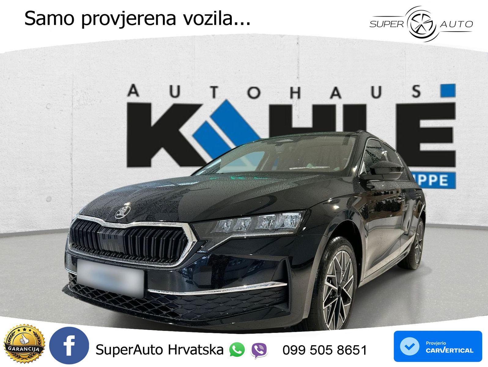 Škoda Octavia Combi 2.0 TDI (150 KS) DSG LED+GR SJED+ACC