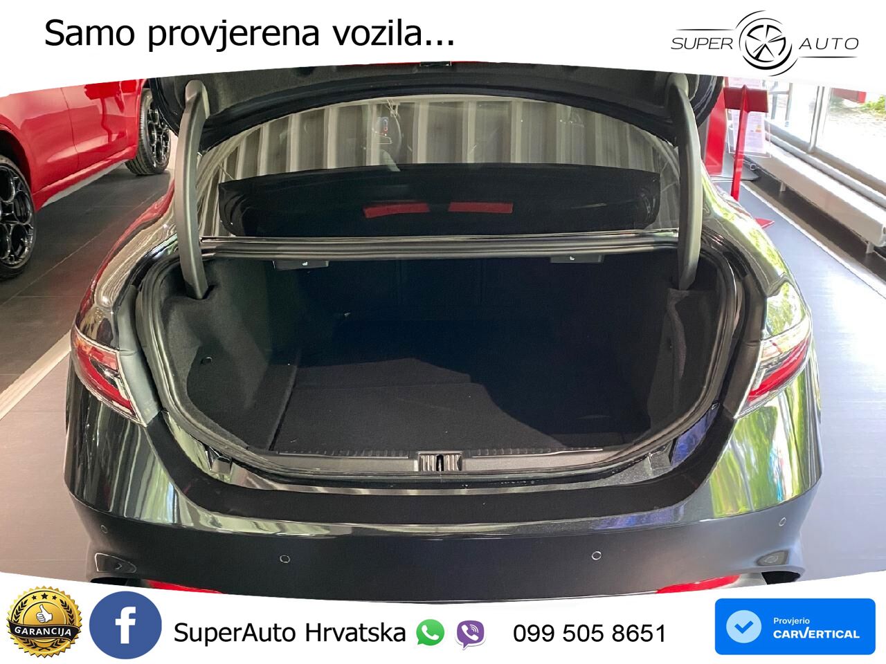 Alfa Romeo Giulia Quadrifoglio 2.9 V6 Bi-Turbo (520 KS) Automatic LED+GR SJED+ACC