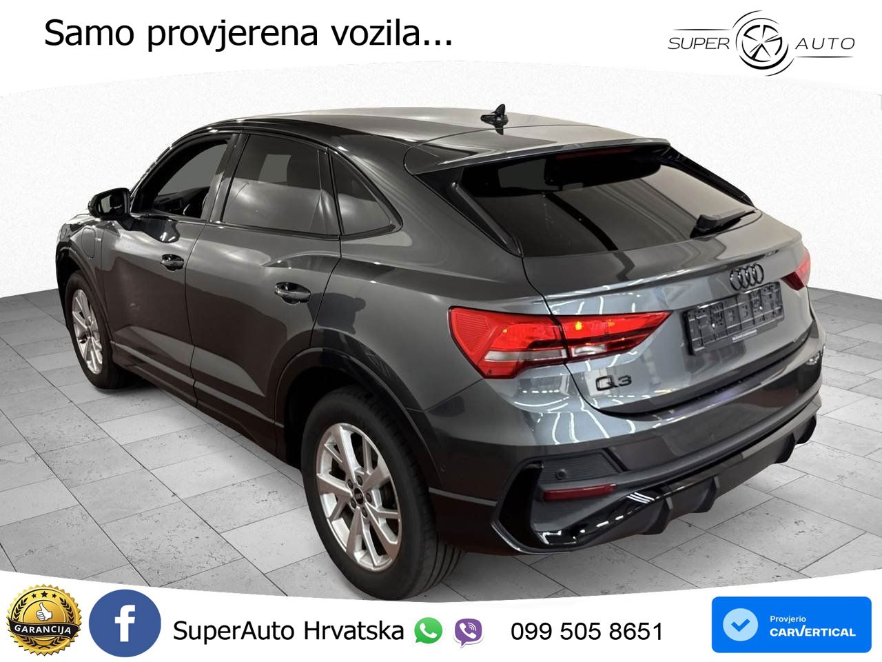 Audi Q3 Sportback 45 TFSIe (245 KS) S tronic S line