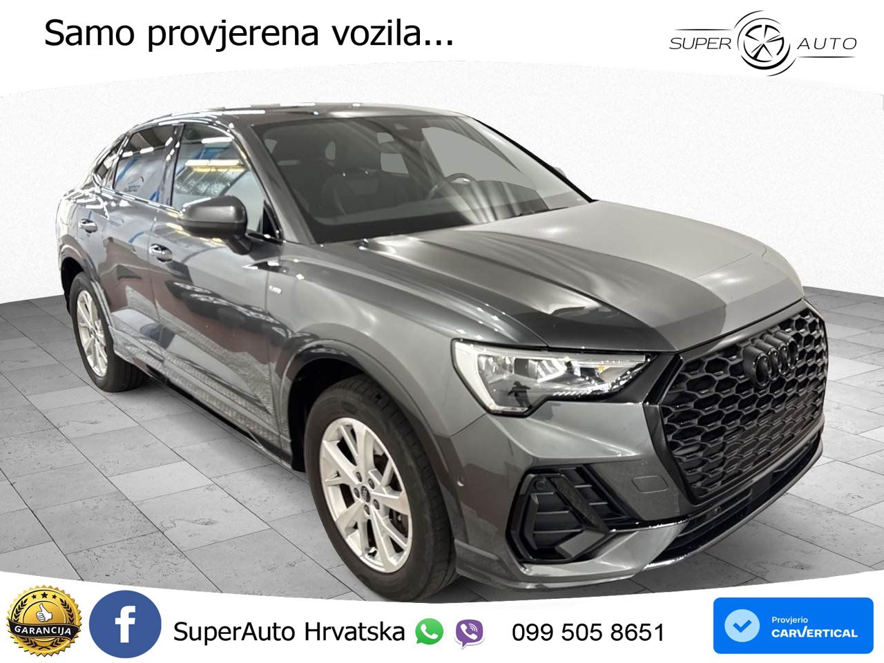 Audi Q3 Sportback 45 TFSIe (245 KS) S tronic S line