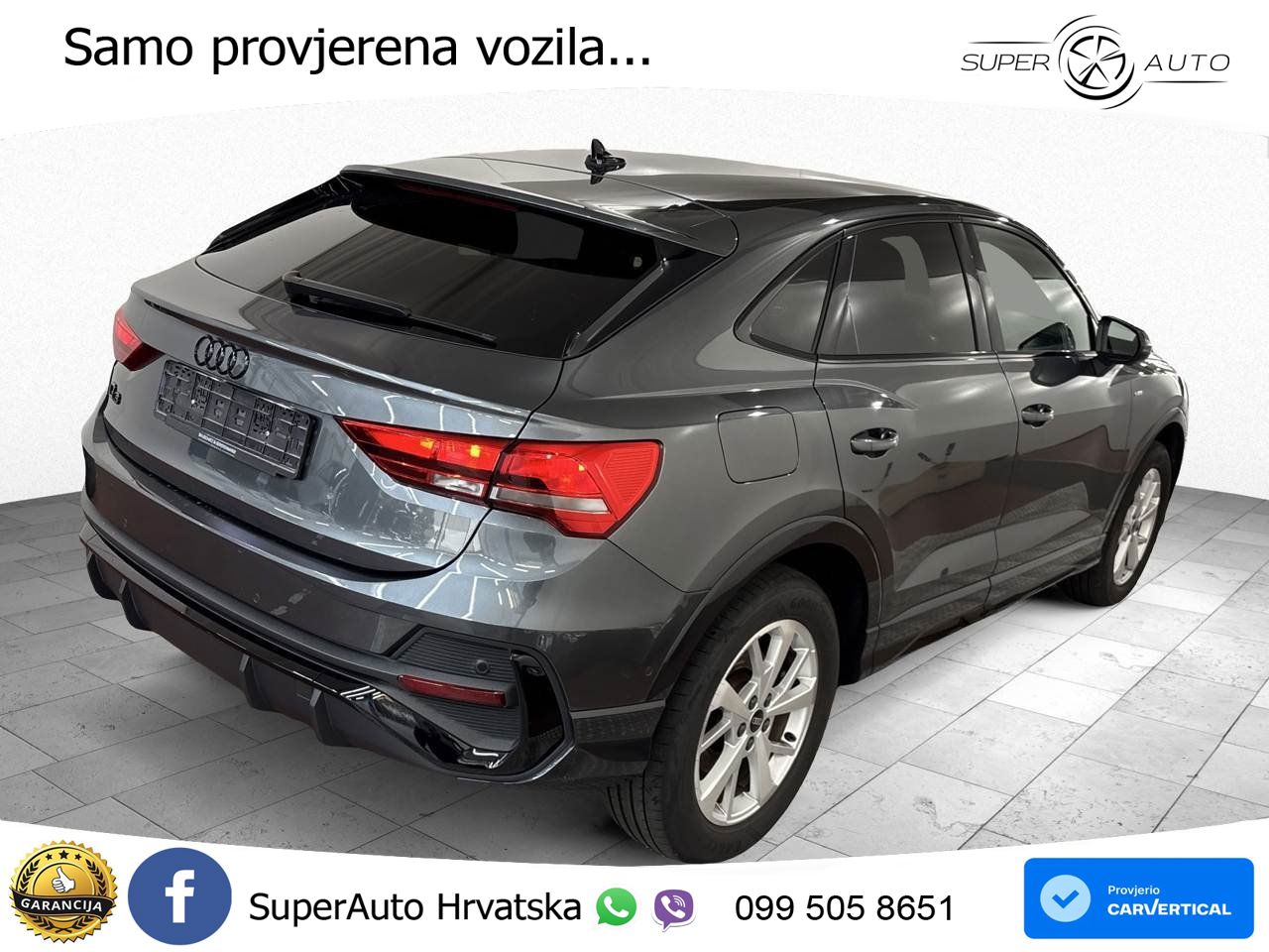Audi Q3 Sportback 45 TFSIe (245 KS) S tronic S line