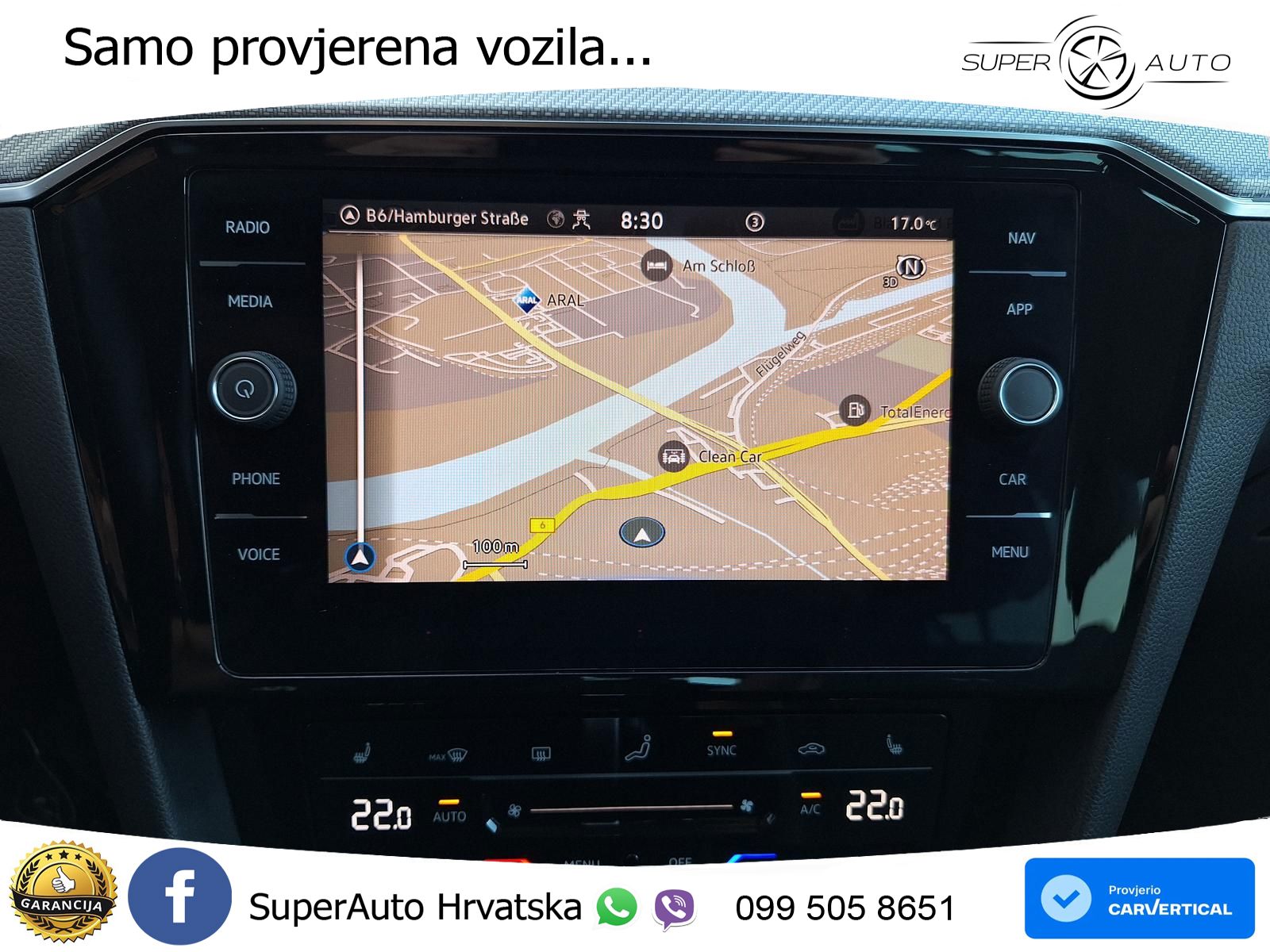 Volkswagen Passat Variant 2.0 TSI (190 KS) DSG R-Line LED+GR SJED+ACC