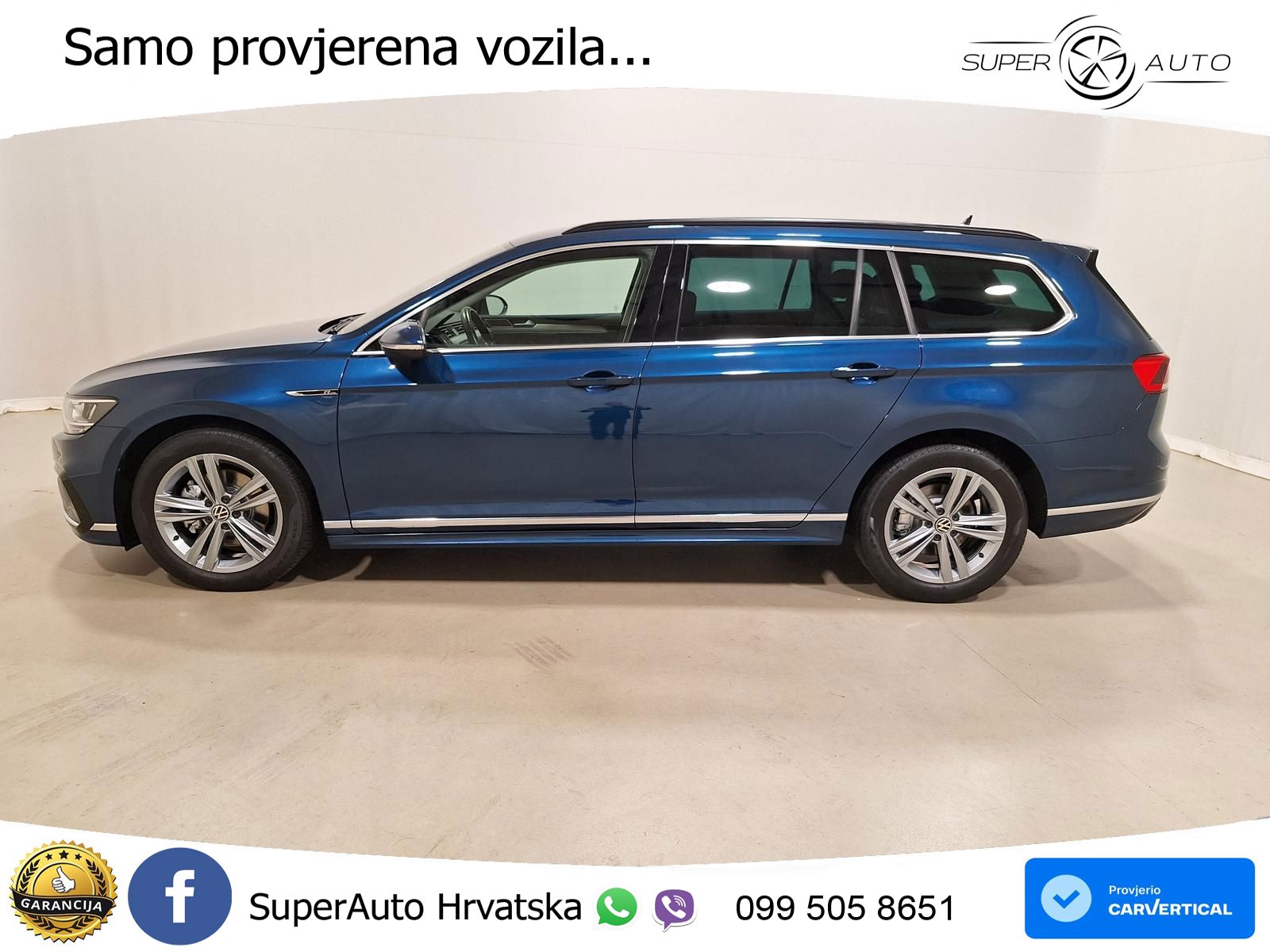 Volkswagen Passat Variant 2.0 TSI (190 KS) DSG R-Line LED+GR SJED+ACC