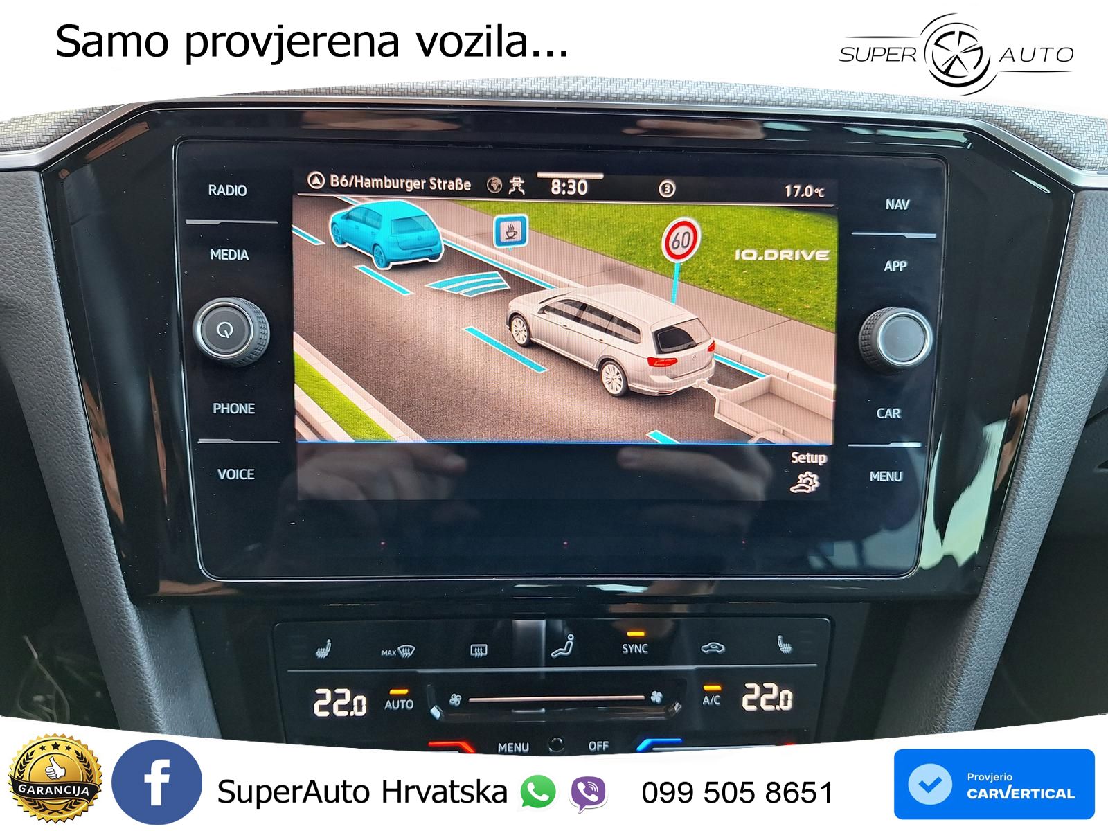Volkswagen Passat Variant 2.0 TSI (190 KS) DSG R-Line LED+GR SJED+ACC