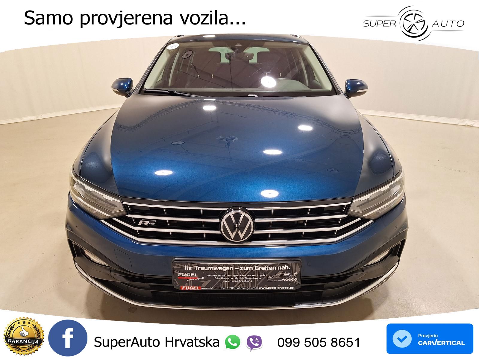 Volkswagen Passat Variant 2.0 TSI (190 KS) DSG R-Line LED+GR SJED+ACC
