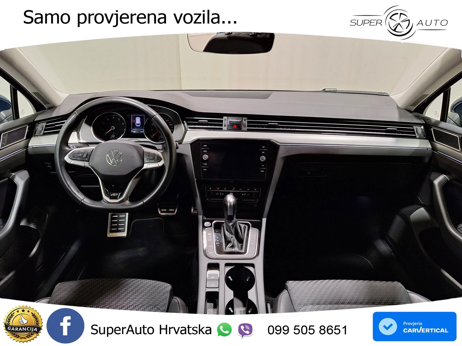 Volkswagen Passat Variant 2.0 TSI (190 KS) DSG R-Line LED+GR SJED+ACC