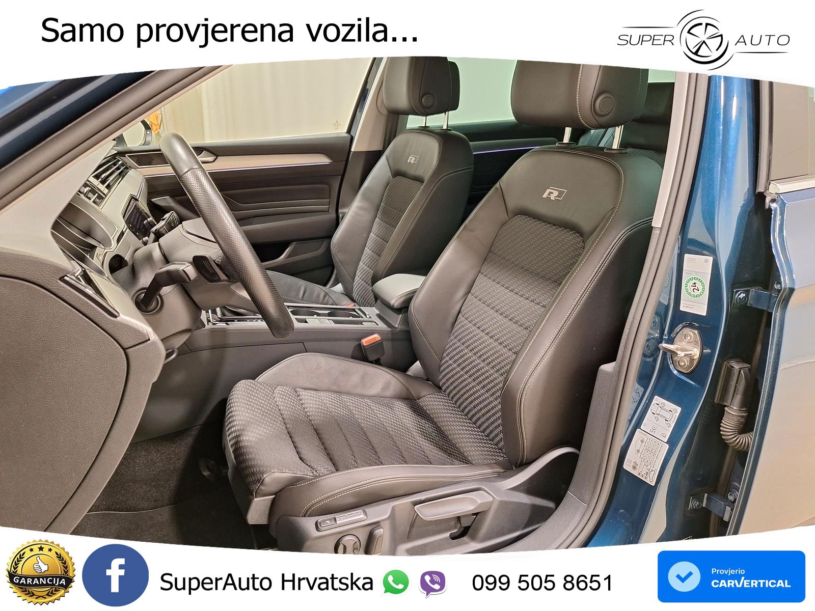 Volkswagen Passat Variant 2.0 TSI (190 KS) DSG R-Line LED+GR SJED+ACC