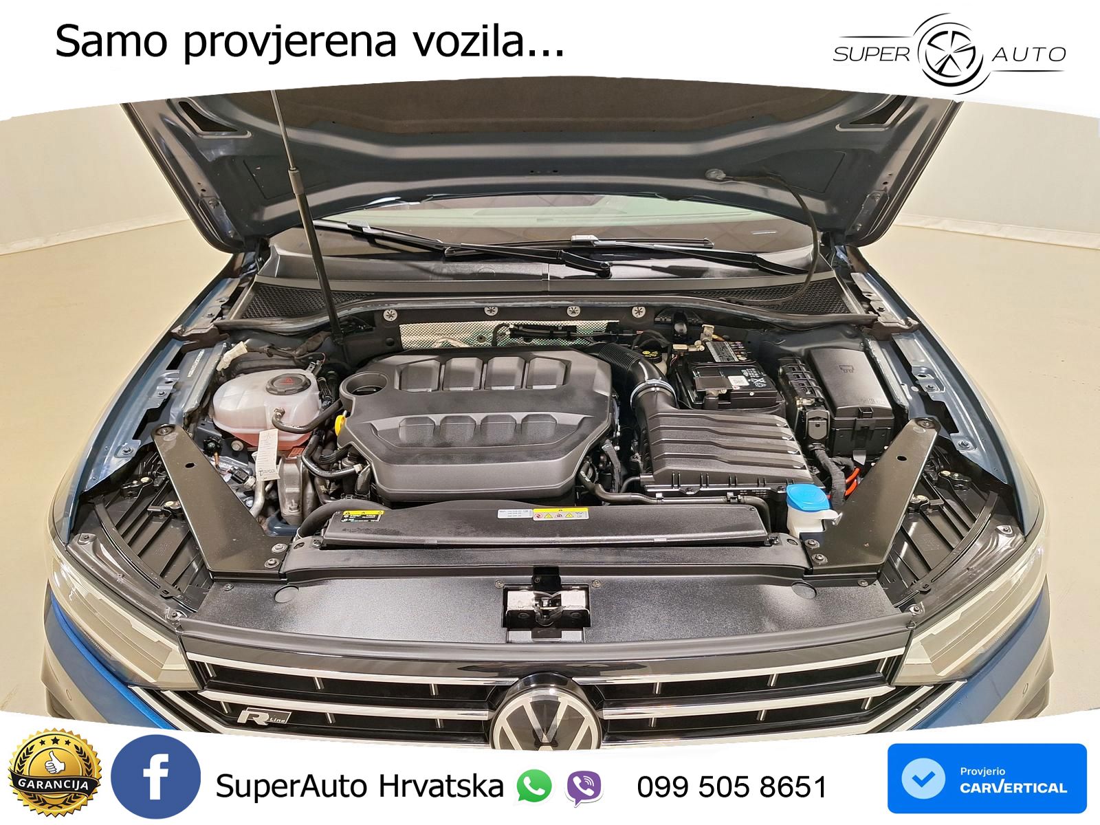 Volkswagen Passat Variant 2.0 TSI (190 KS) DSG R-Line LED+GR SJED+ACC