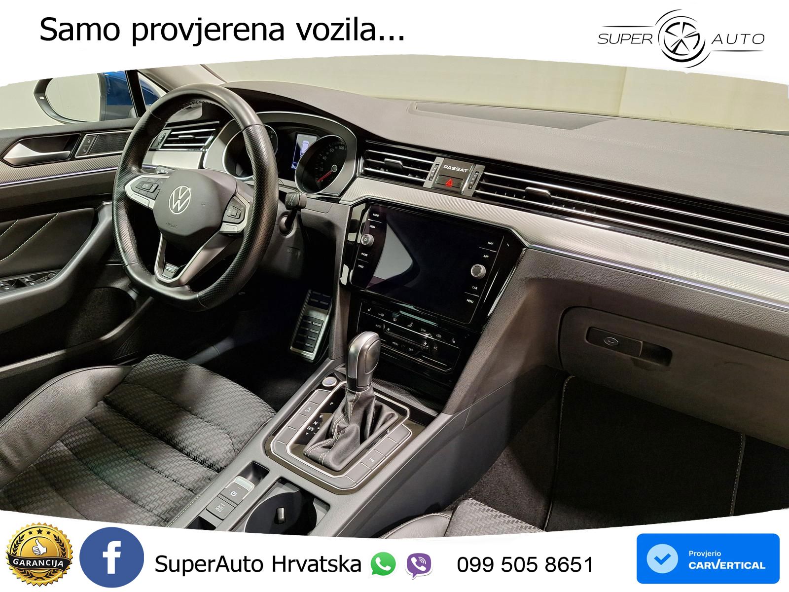 Volkswagen Passat Variant 2.0 TSI (190 KS) DSG R-Line LED+GR SJED+ACC