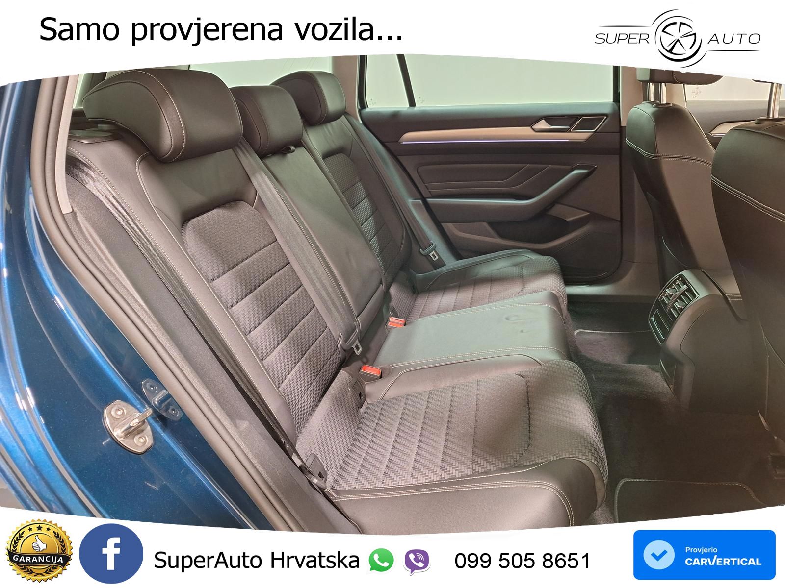 Volkswagen Passat Variant 2.0 TSI (190 KS) DSG R-Line LED+GR SJED+ACC