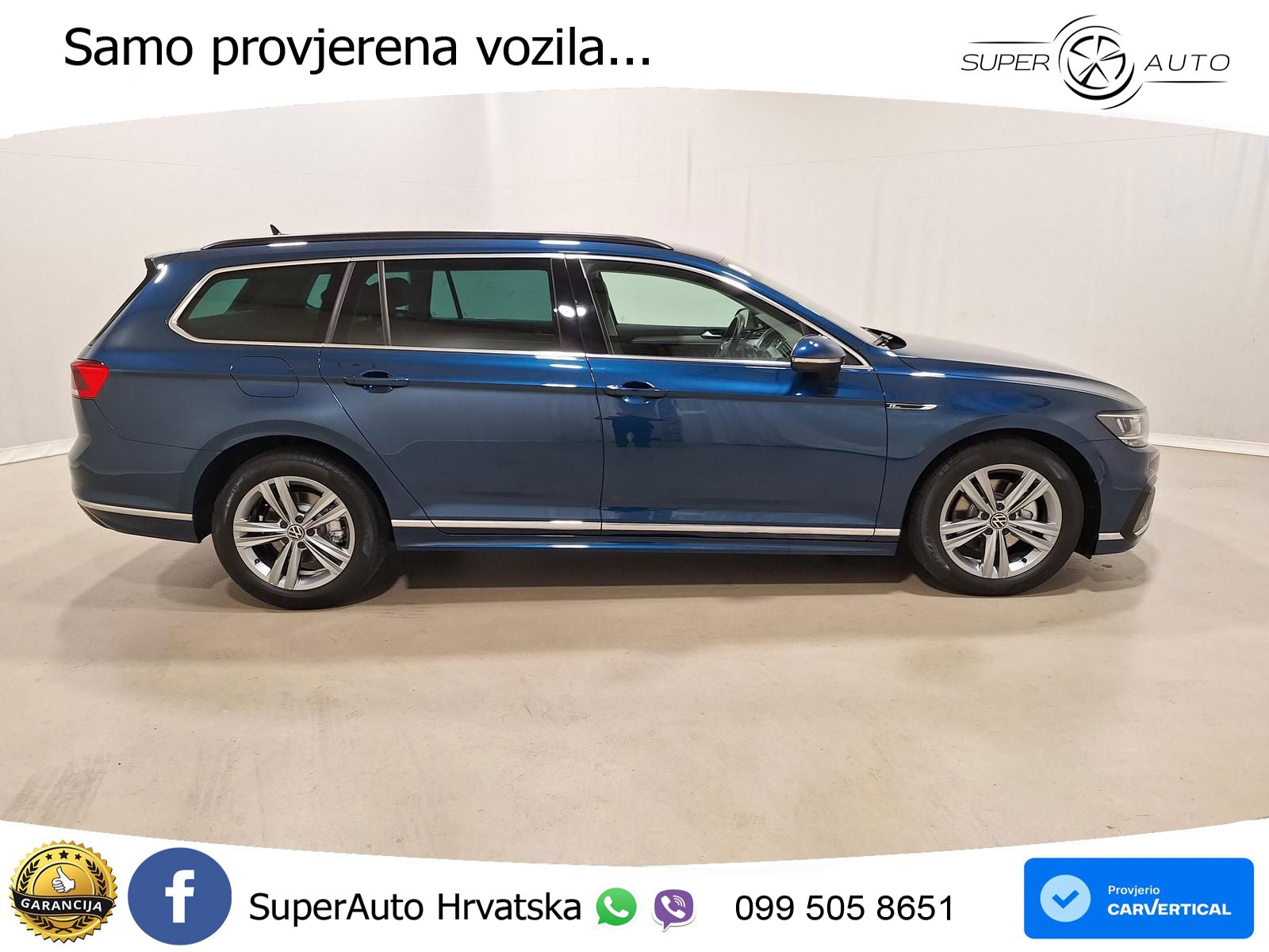 Volkswagen Passat Variant 2.0 TSI (190 KS) DSG R-Line LED+GR SJED+ACC
