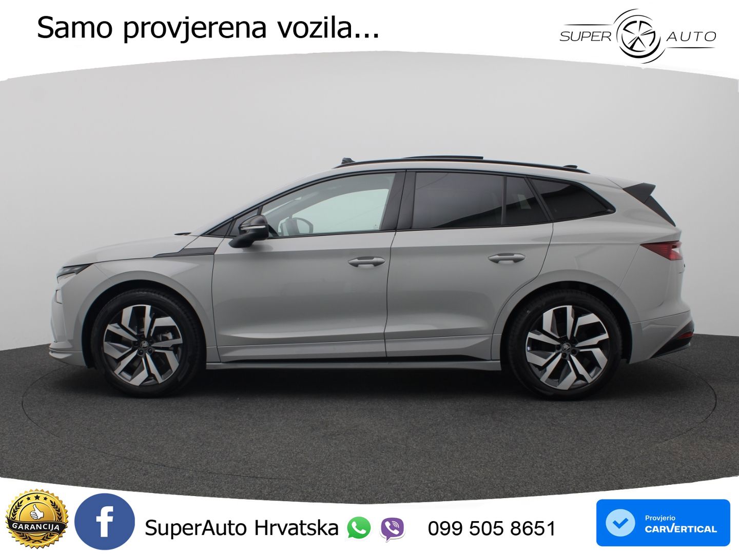 Škoda Enyaq 85 82 kWh (286 KS) SportLine LED+GR SJED+ACC