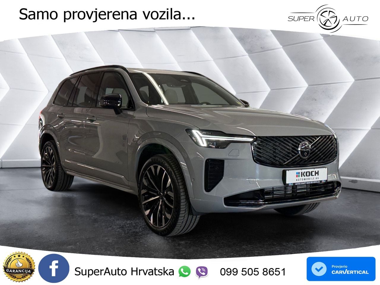 Volvo XC90 2.0 T8 AWD Automatic MATRIX+GR SJED+KAM