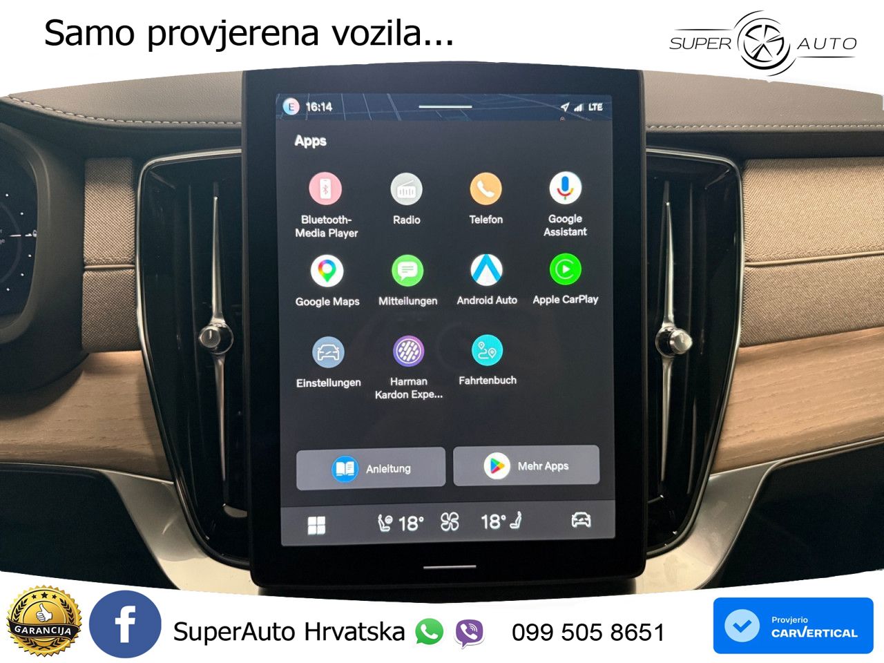 Volvo XC90 2.0 T8 AWD Automatic MATRIX+GR SJED+KAM