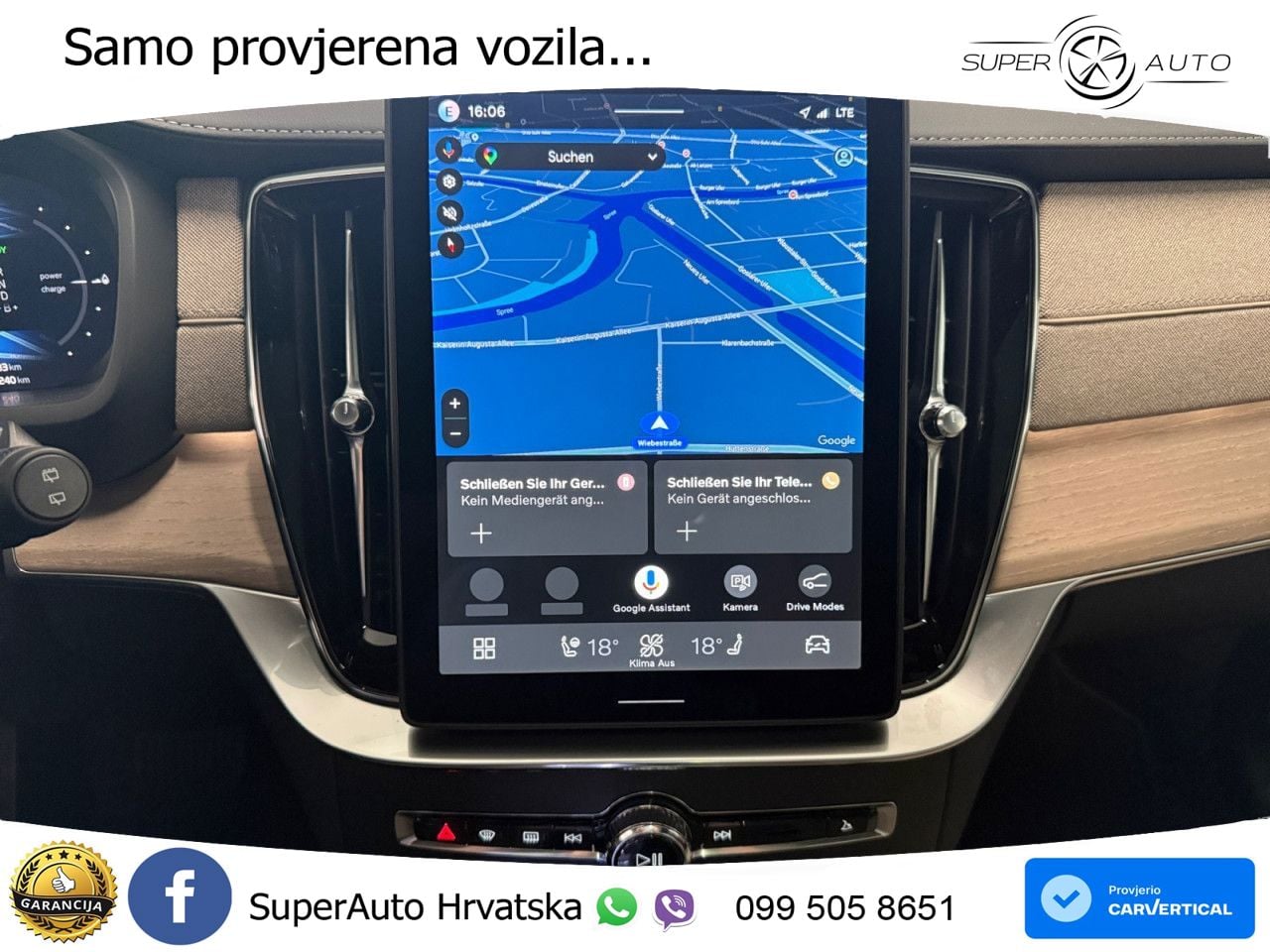 Volvo XC90 2.0 T8 AWD Automatic MATRIX+GR SJED+KAM