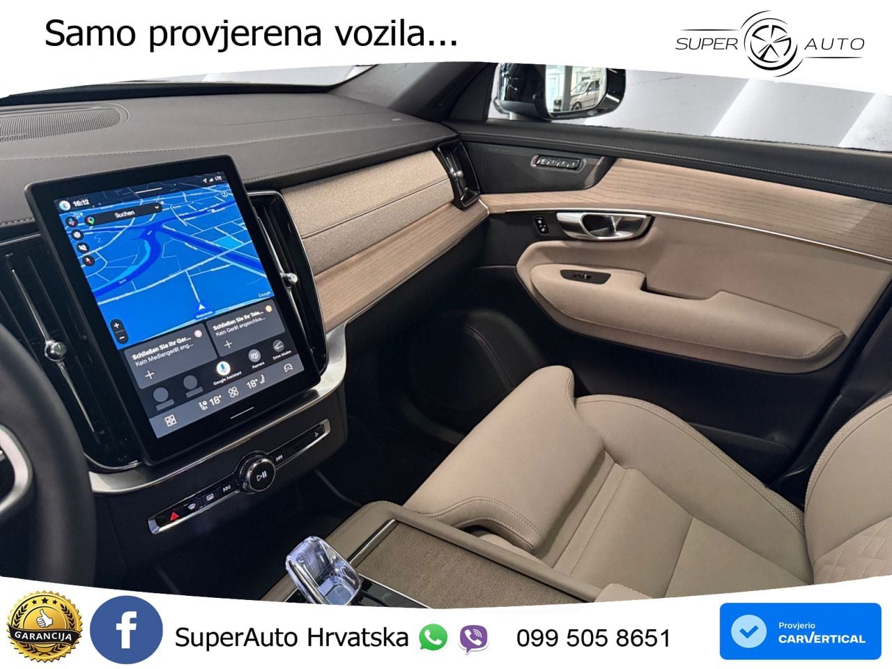 Volvo XC90 2.0 T8 AWD Automatic MATRIX+GR SJED+KAM