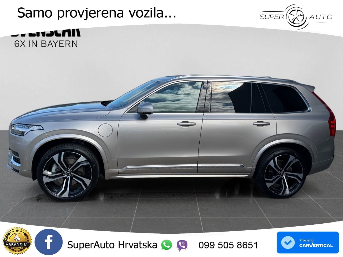 Volvo XC90 2.0 T8 AWD Automatic ACC+HEAD+4xGR SJED+360+PANO