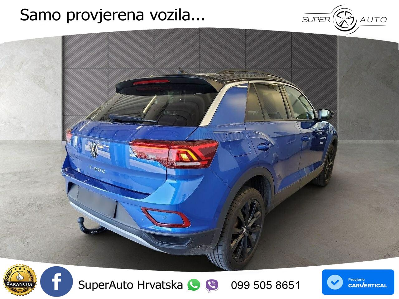 Volkswagen T-Roc 1.5 TSI (150 KS) DSG LED+GR SJED+ACC