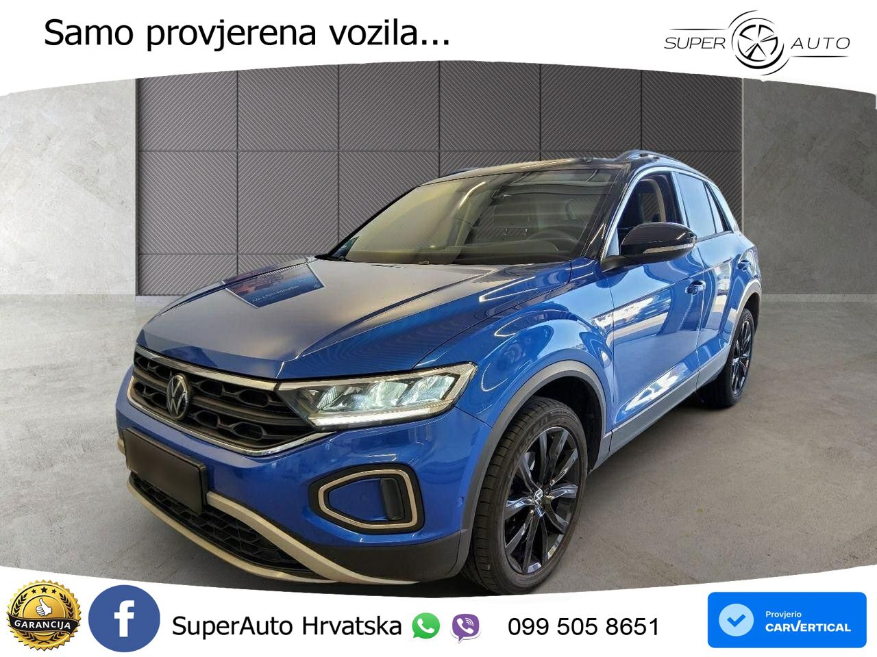 Volkswagen T-Roc 1.5 TSI (150 KS) DSG LED+GR SJED+ACC