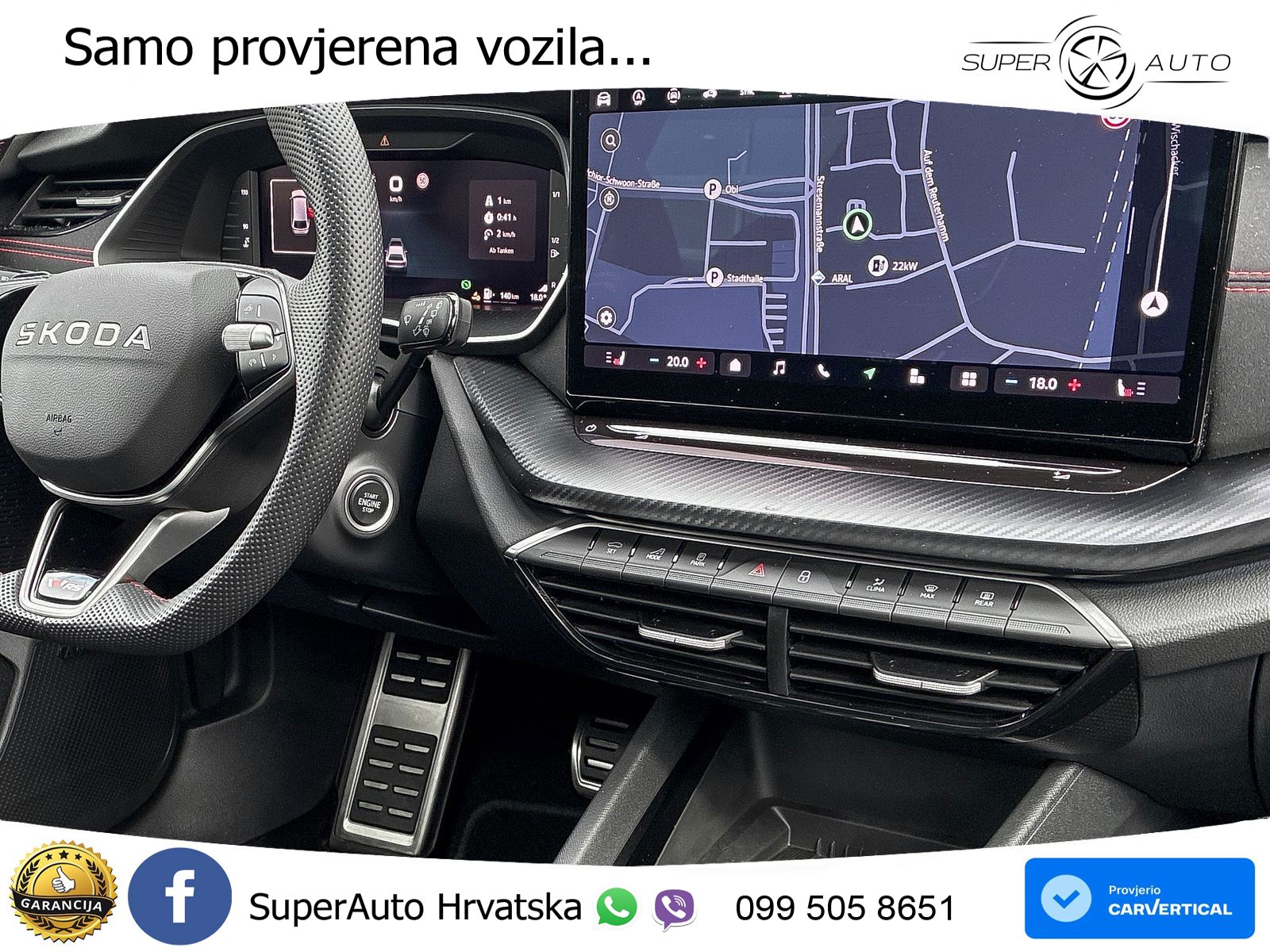 Škoda Octavia Combi RS 2.0 TSI (265 KS) DSG LED+GR SJED+ACC