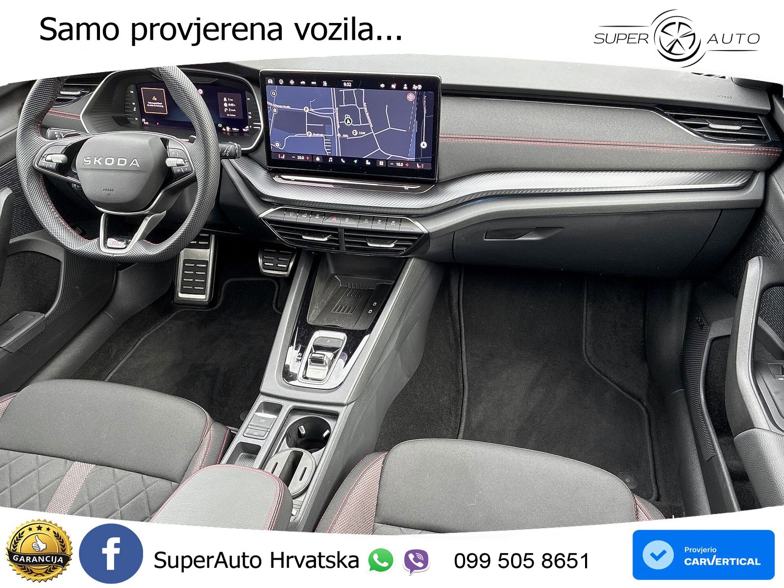 Škoda Octavia Combi RS 2.0 TSI (265 KS) DSG LED+GR SJED+ACC