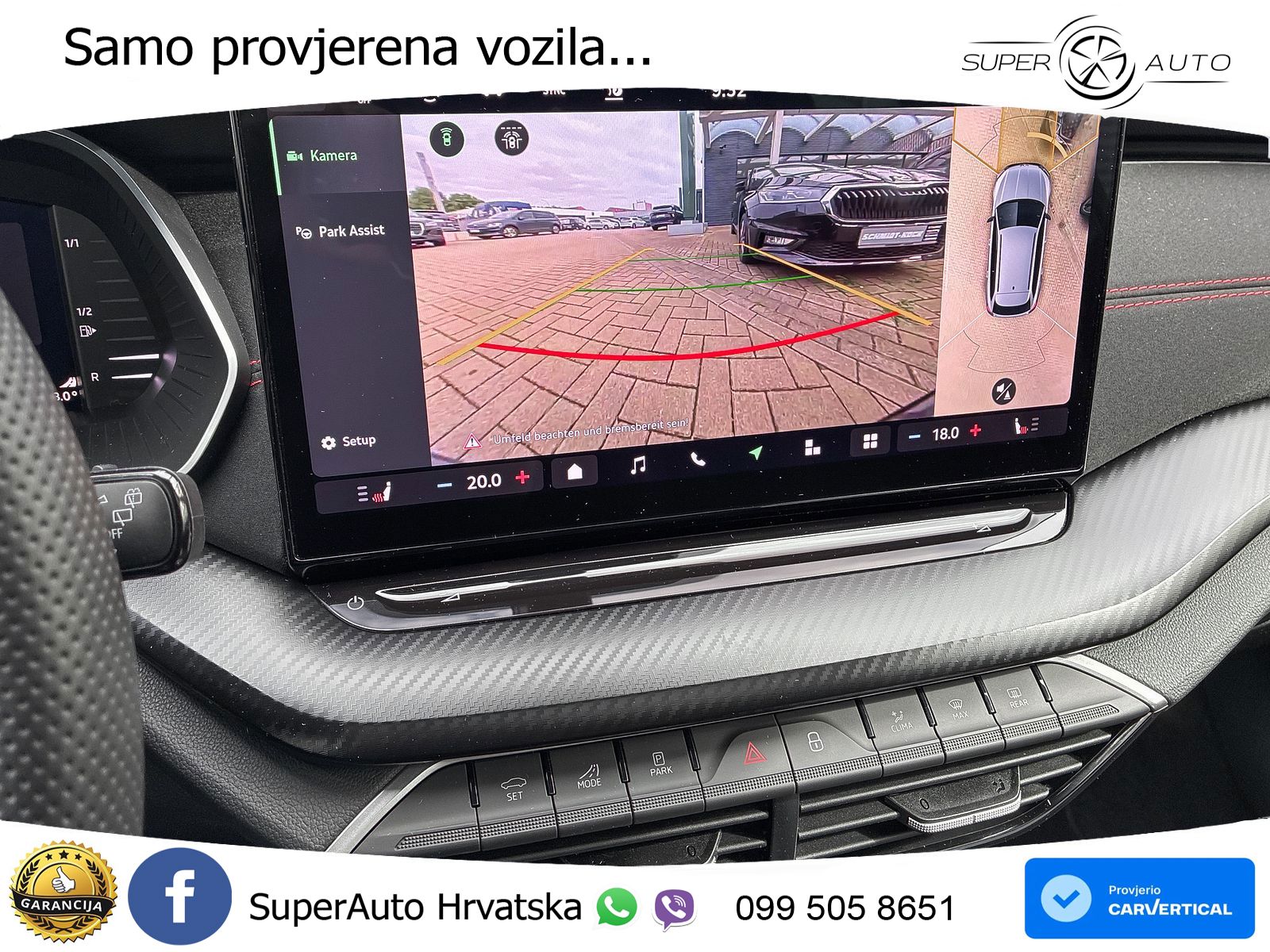 Škoda Octavia Combi RS 2.0 TSI (265 KS) DSG LED+GR SJED+ACC