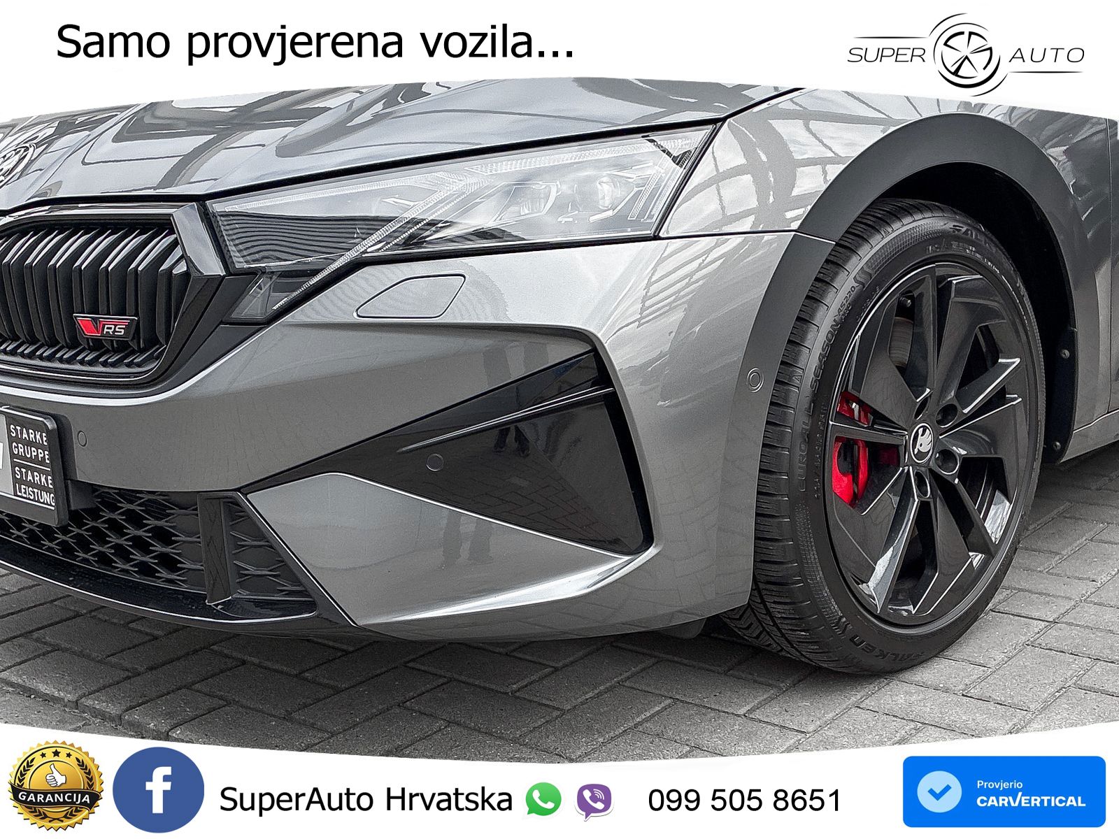 Škoda Octavia Combi RS 2.0 TSI (265 KS) DSG LED+GR SJED+ACC