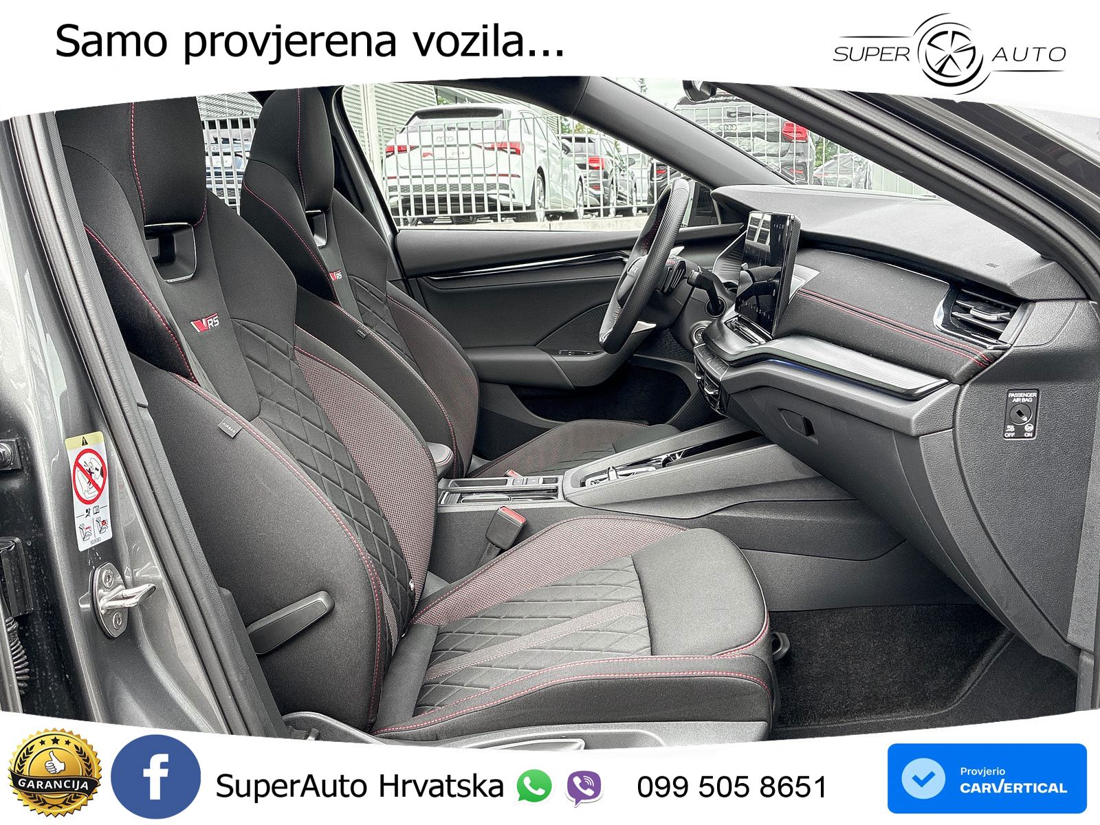 Škoda Octavia Combi RS 2.0 TSI (265 KS) DSG LED+GR SJED+ACC