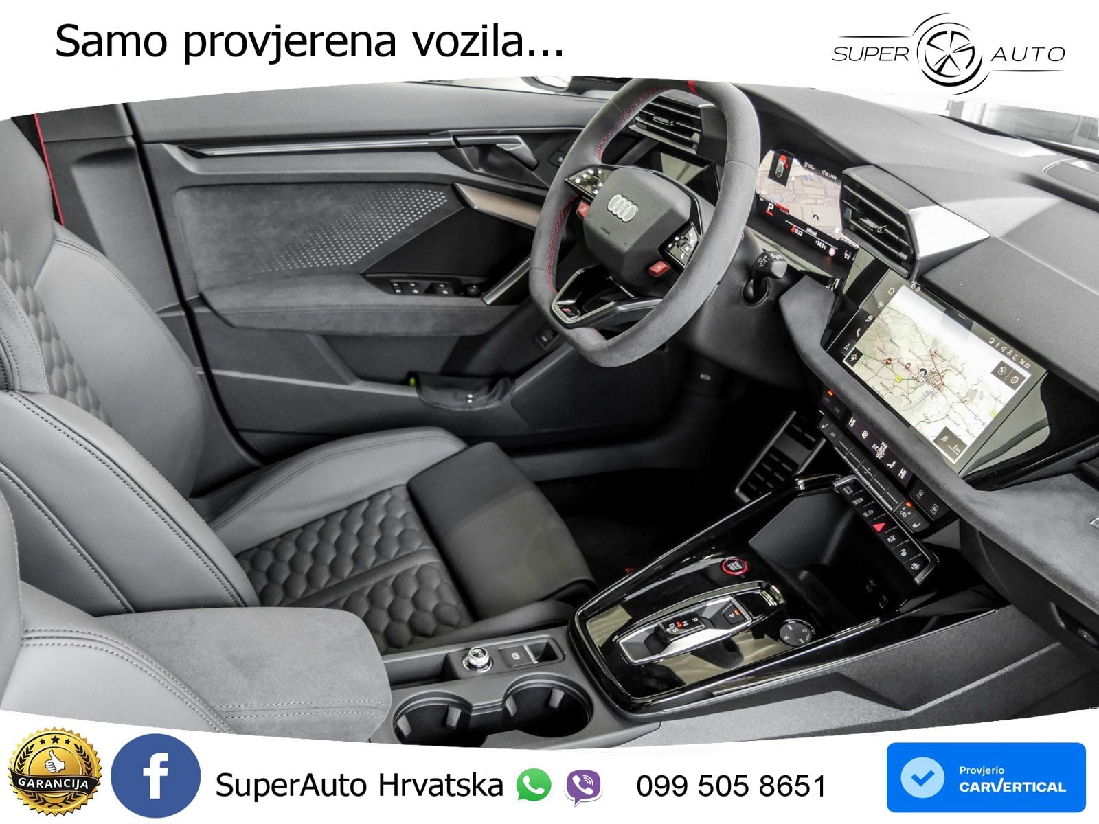 Audi RS3 Sedan 2.5 TFSI (400 KS) quattro S tronic LED+GR SJED+ACC