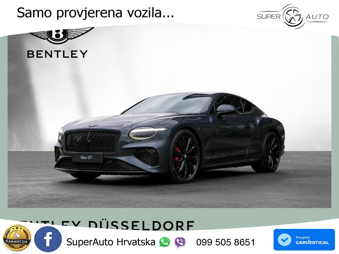 Bentley Continental GT IV 4.0 V8 TFSi (680 KS) AWD DCT LED+GR SJED+ACC