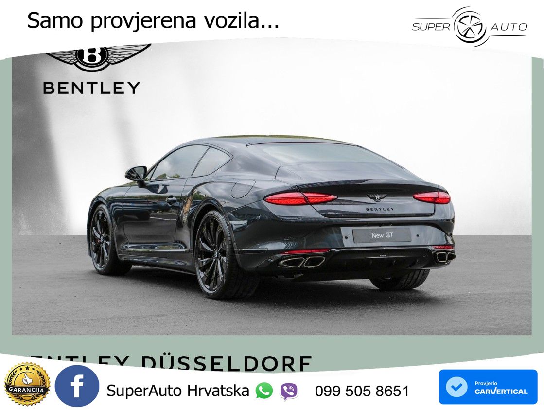Bentley Continental GT IV 4.0 V8 TFSi (680 KS) AWD DCT LED+GR SJED+ACC