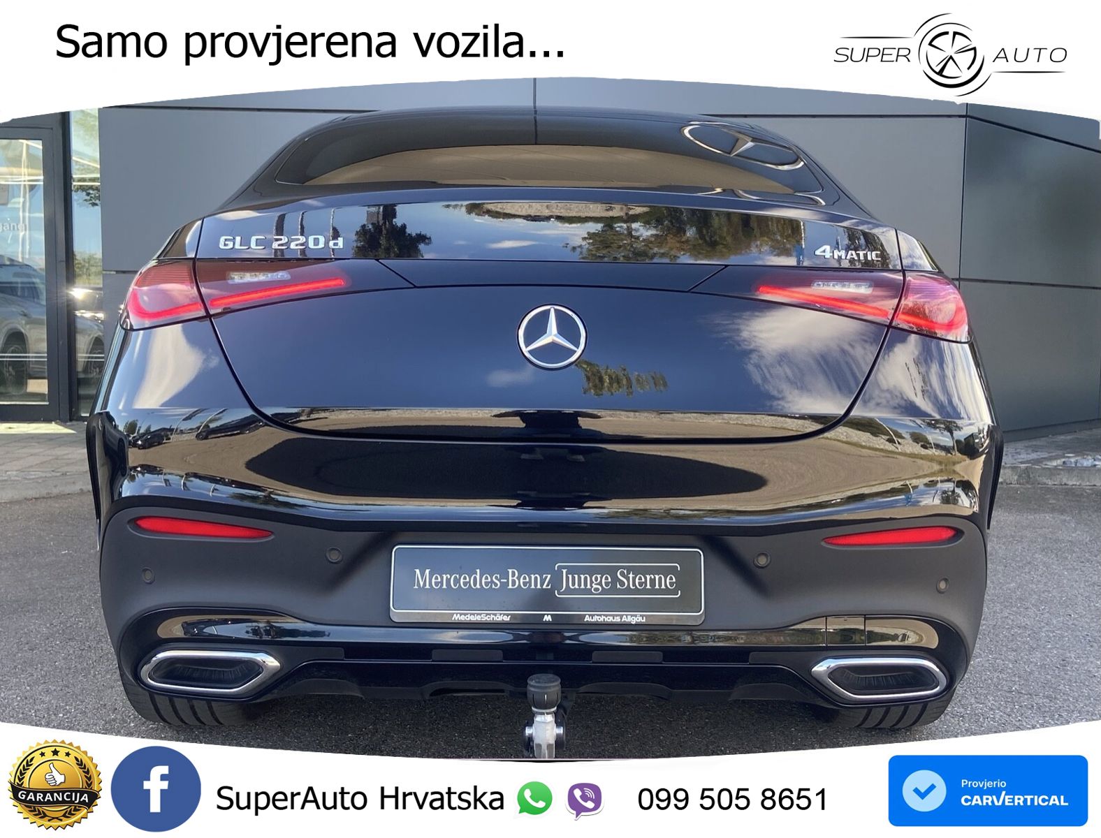 Mercedes GLC Coupe 220d (197 KS) 4MATIC 9G-TRONIC AMG ACC+GR SJED+360+PANO