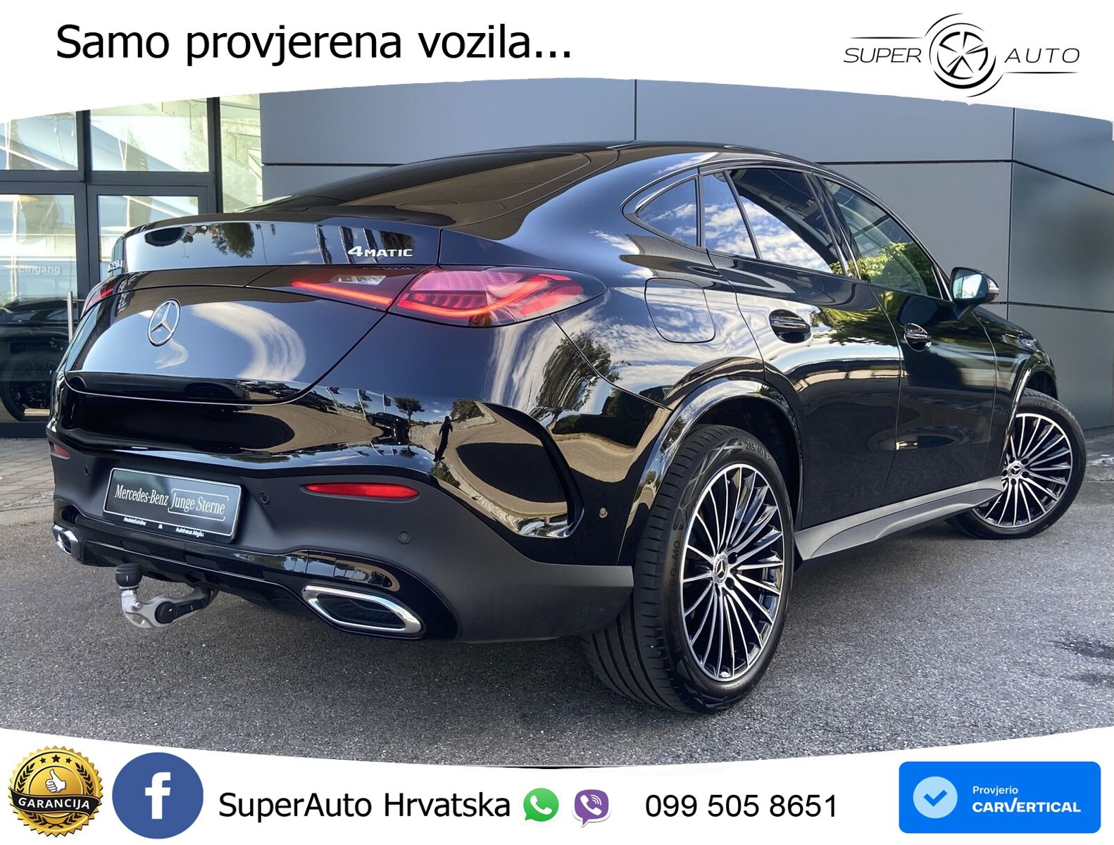 Mercedes GLC Coupe 220d (197 KS) 4MATIC 9G-TRONIC AMG ACC+GR SJED+360+PANO